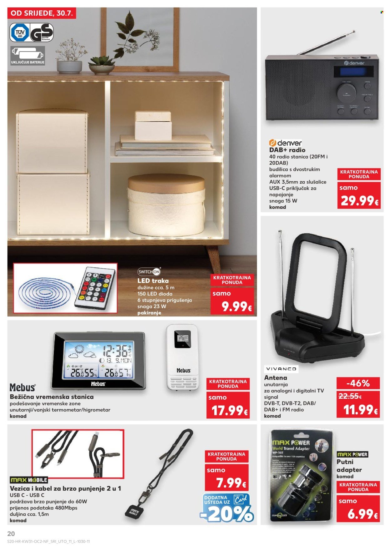 KAUFLAND katalog - Od srijede 30.07.2025.
