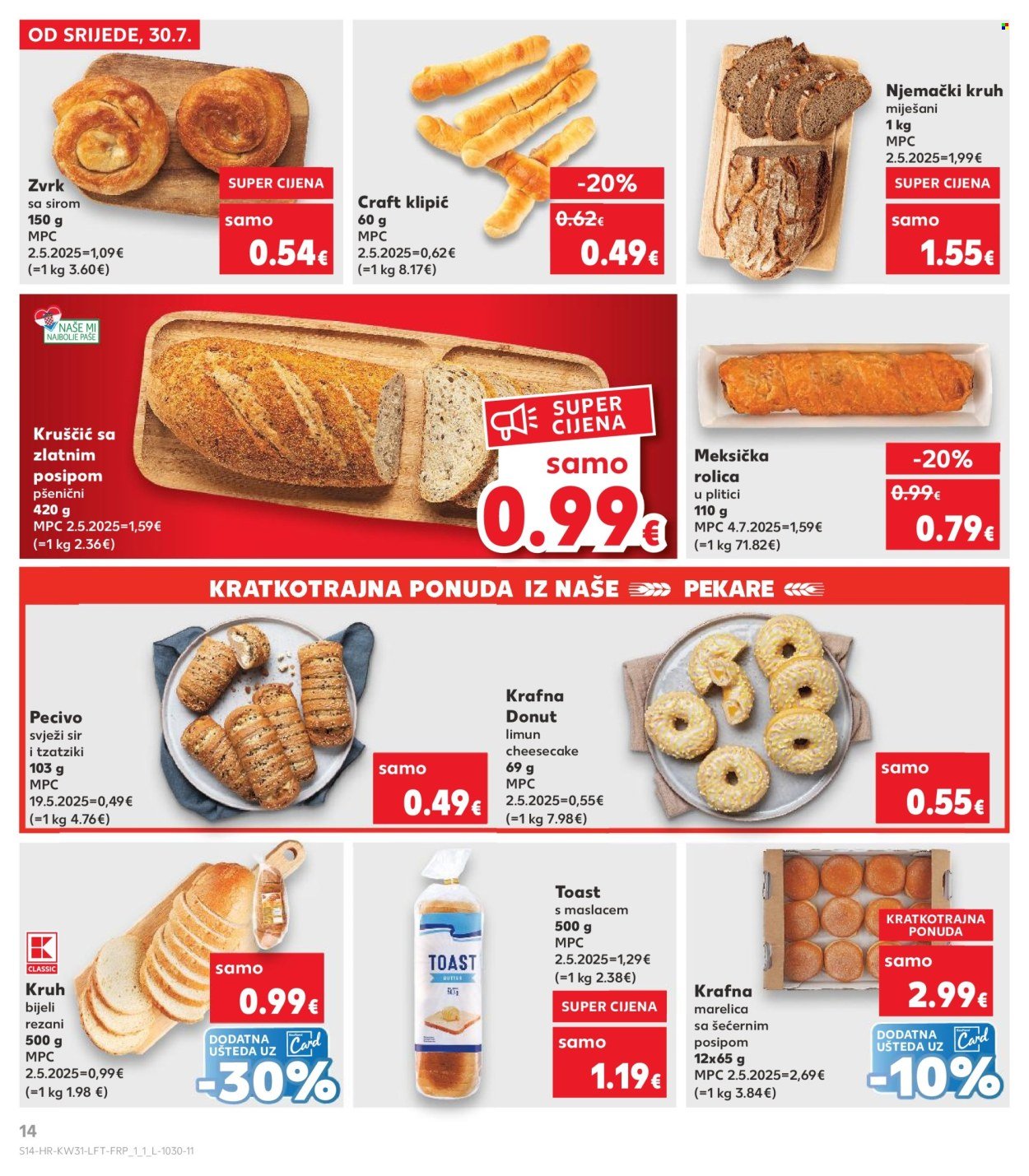 KAUFLAND katalog - Od srijede 30.07.2025.