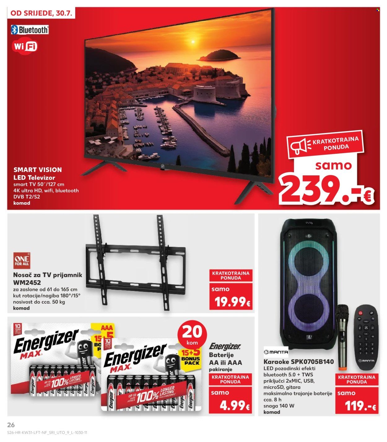 KAUFLAND katalog - Od srijede 30.07.2025.