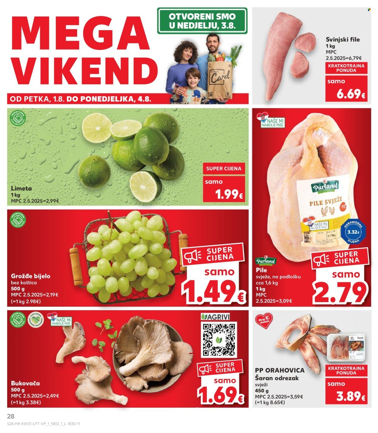 KAUFLAND katalog - Od srijede 30.07.2025.
