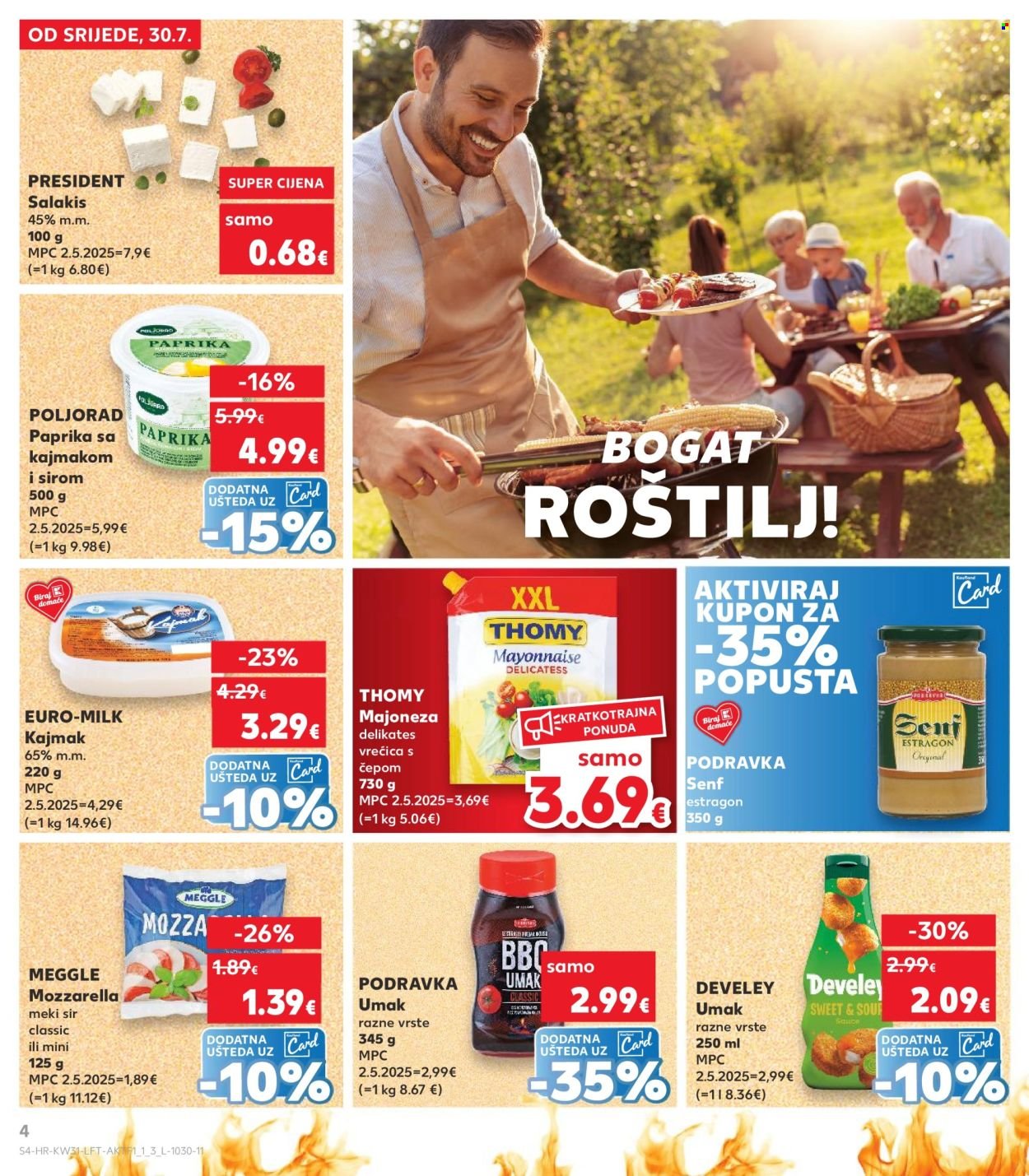 KAUFLAND katalog - Od srijede 30.07.2025.