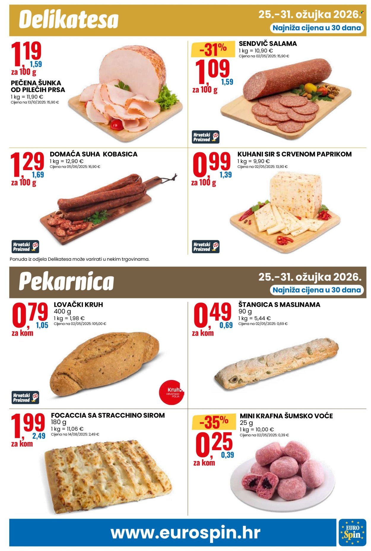 EUROSPIN katalog - Od srijede 25.03.2026.