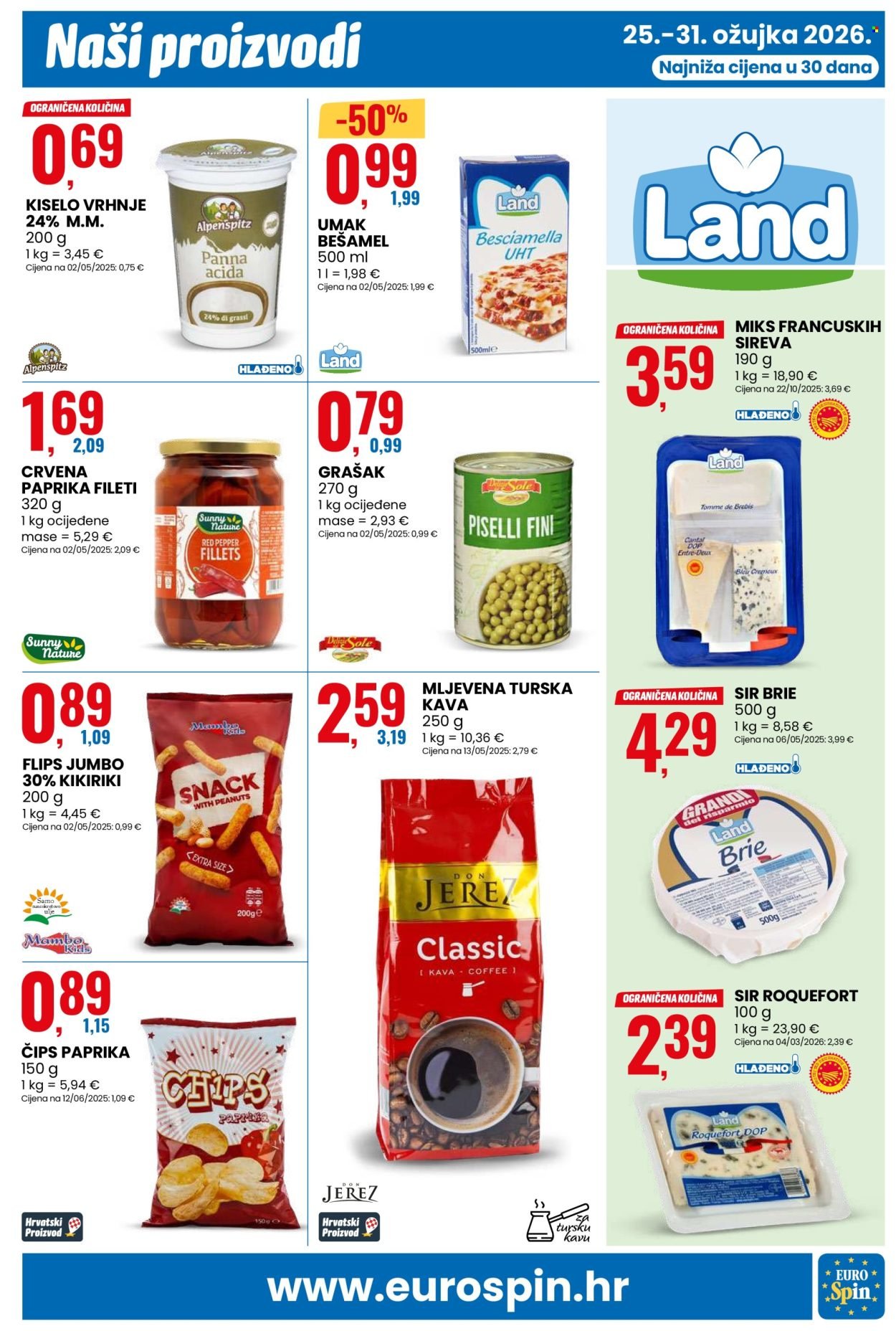 EUROSPIN katalog - Od srijede 25.03.2026.
