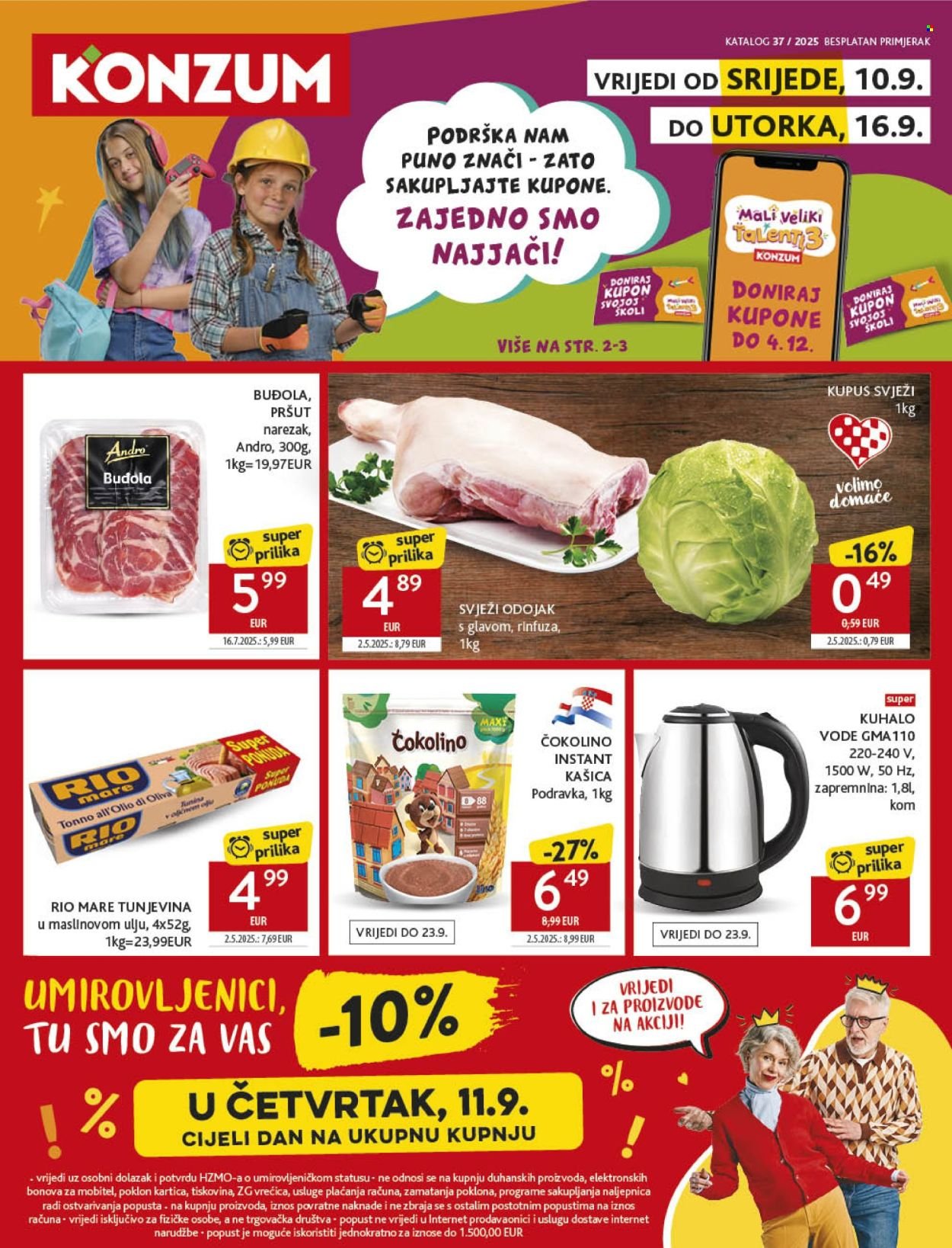 KONZUM katalog - Od srijede 10.09.2025.