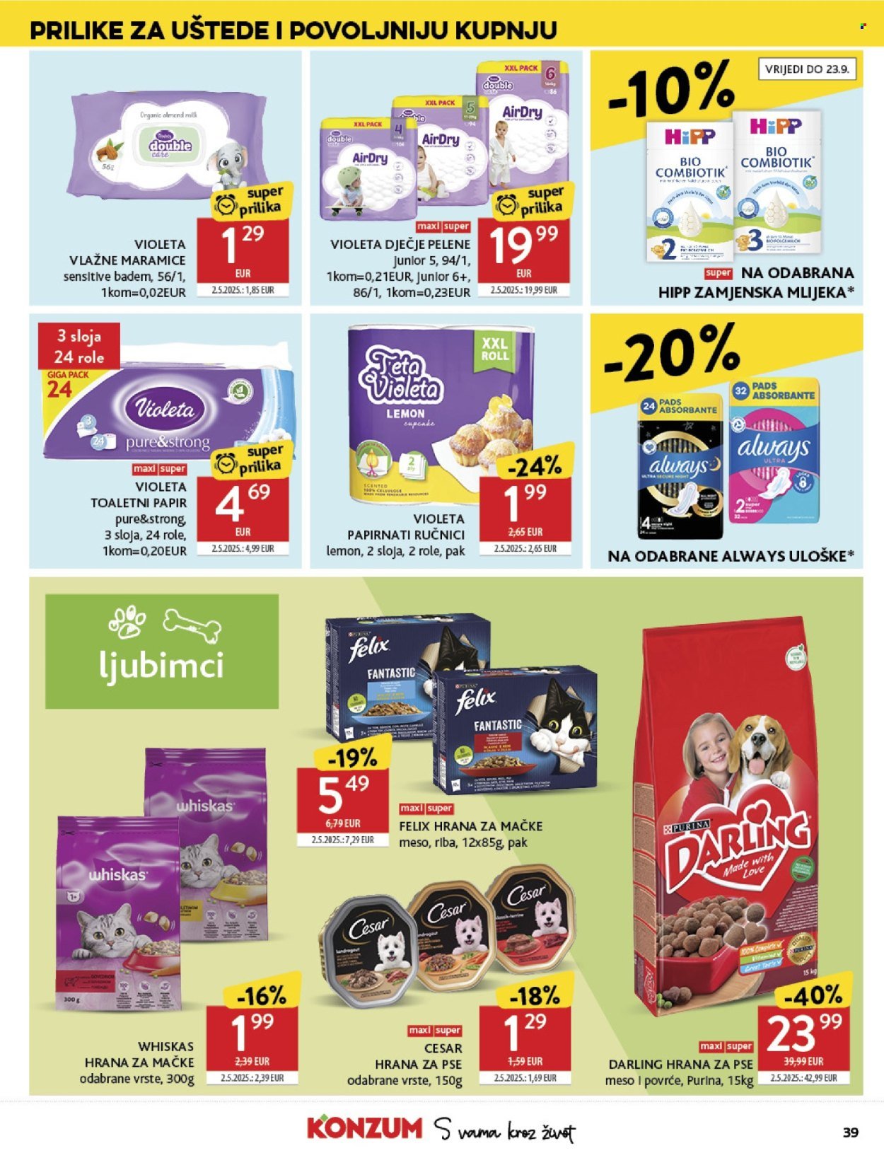 KONZUM katalog - Od srijede 10.09.2025.