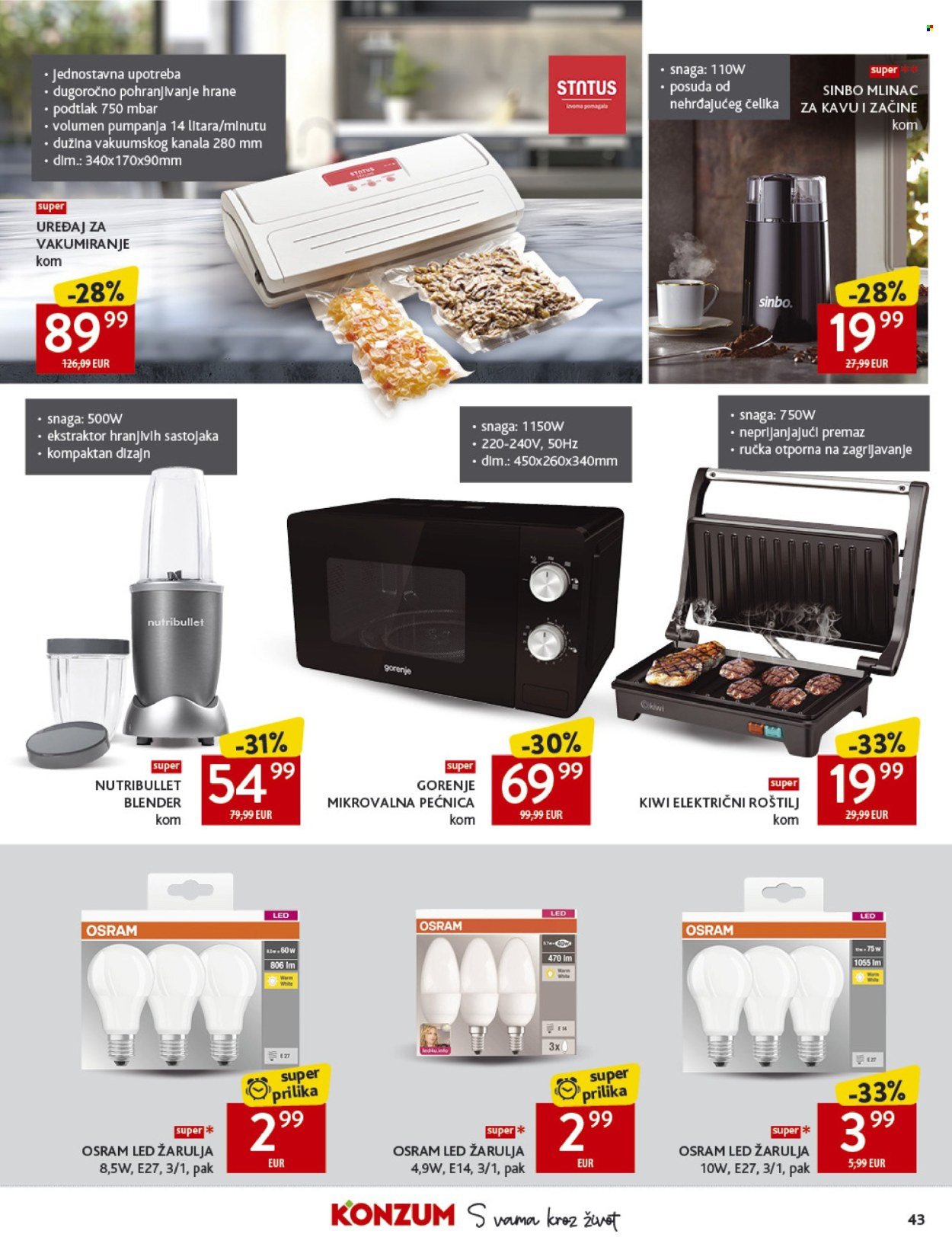 KONZUM katalog - Od srijede 10.09.2025.