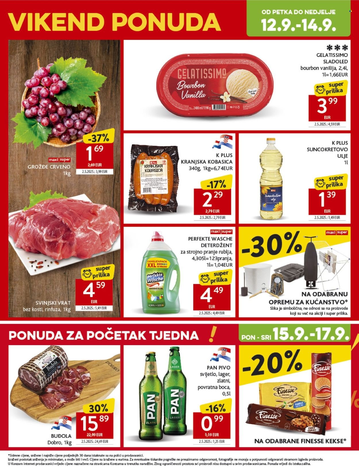 KONZUM katalog - Od srijede 10.09.2025.