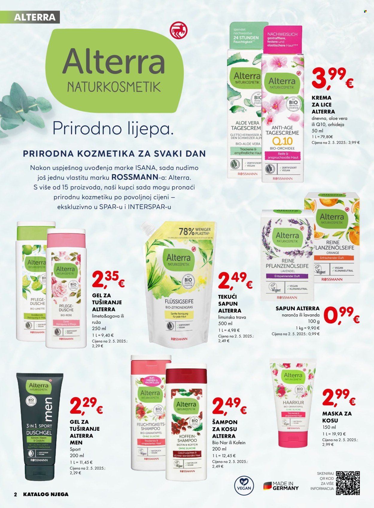 INTERSPAR katalog - Njega
