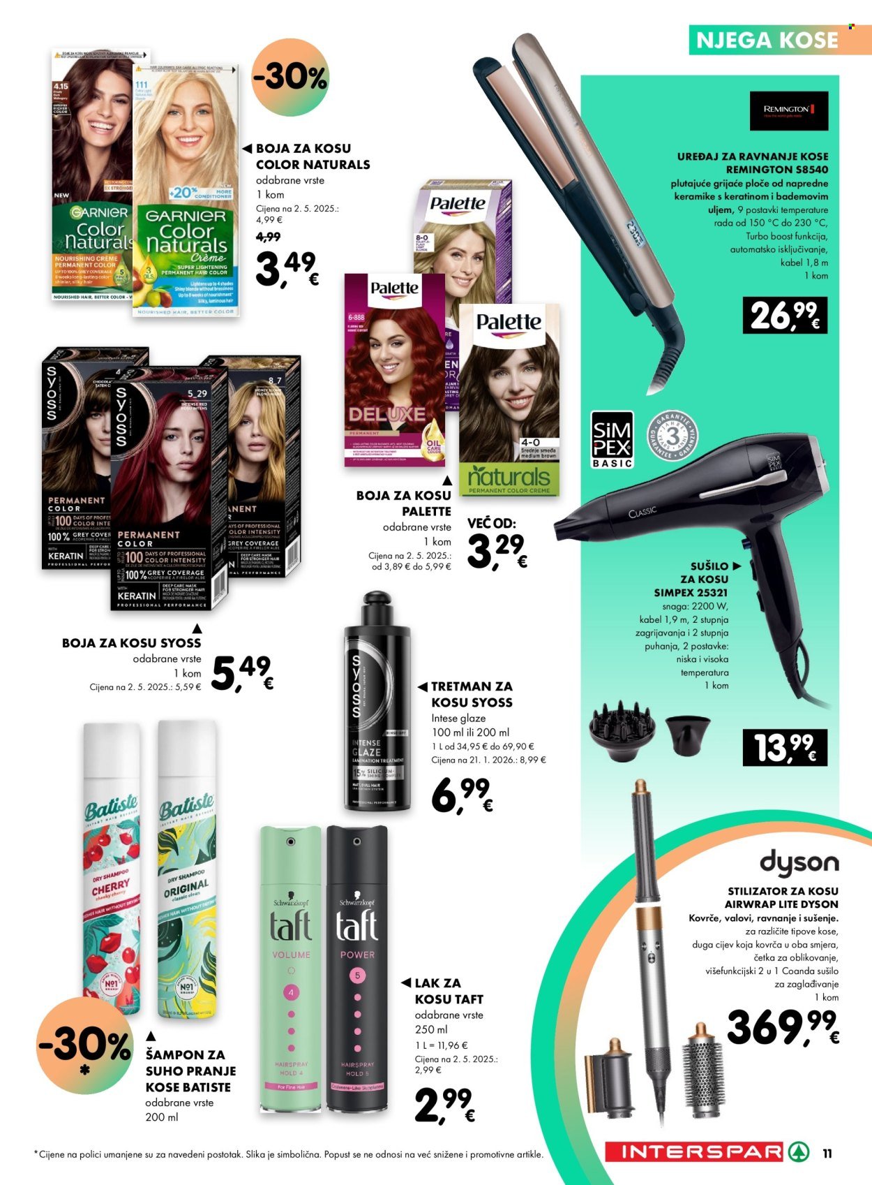 INTERSPAR katalog - Njega