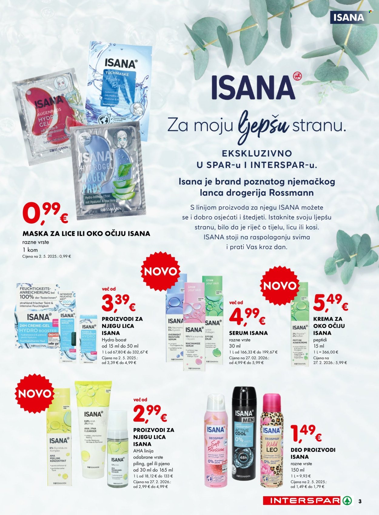 INTERSPAR katalog - Njega