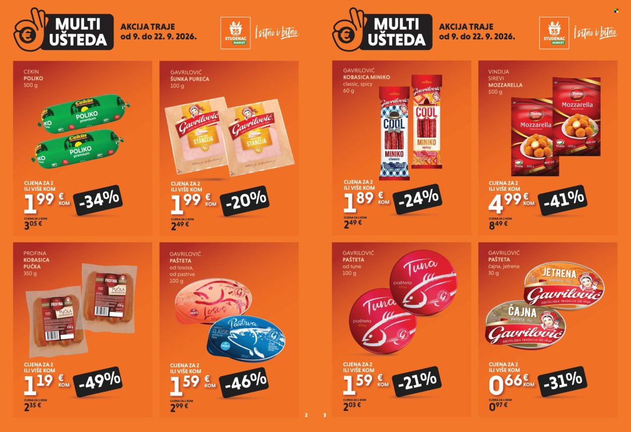 STUDENAC katalog - Od srijede 09.09.2026.