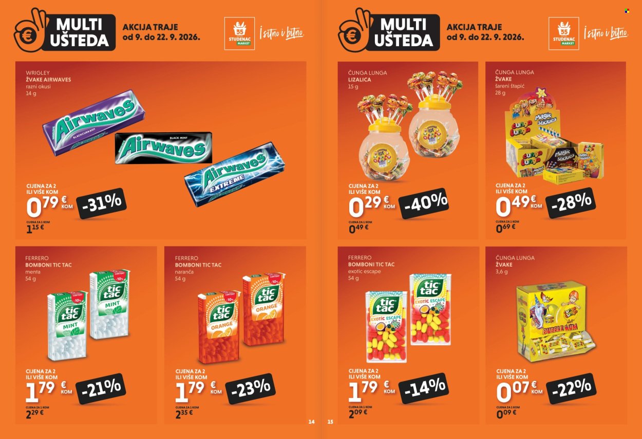 STUDENAC katalog - Od srijede 09.09.2026.