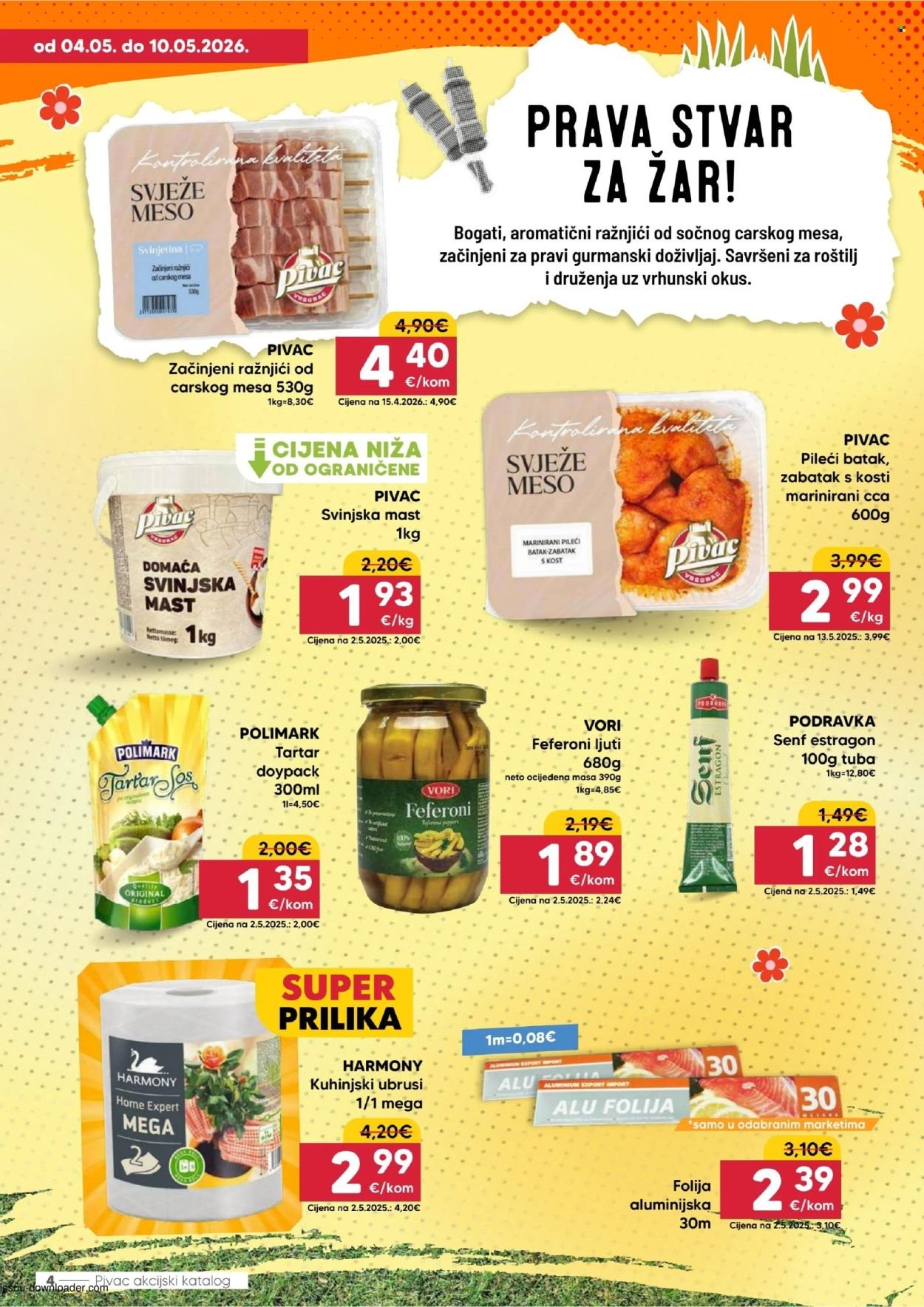 PIVAC katalog - Od ponedeljka 04.05.2026.