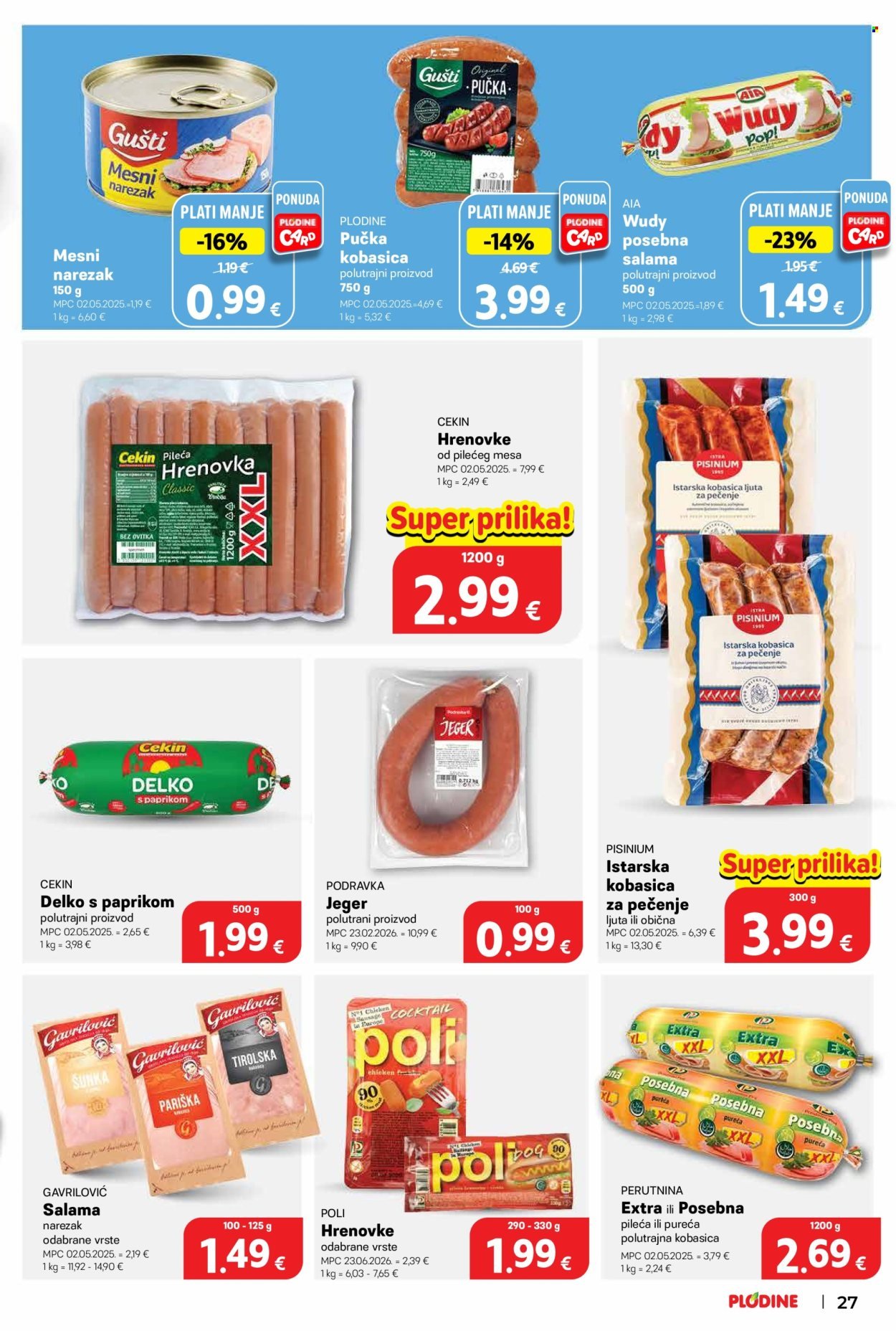 PLODINE katalog - Od srijede 30.09.2026.