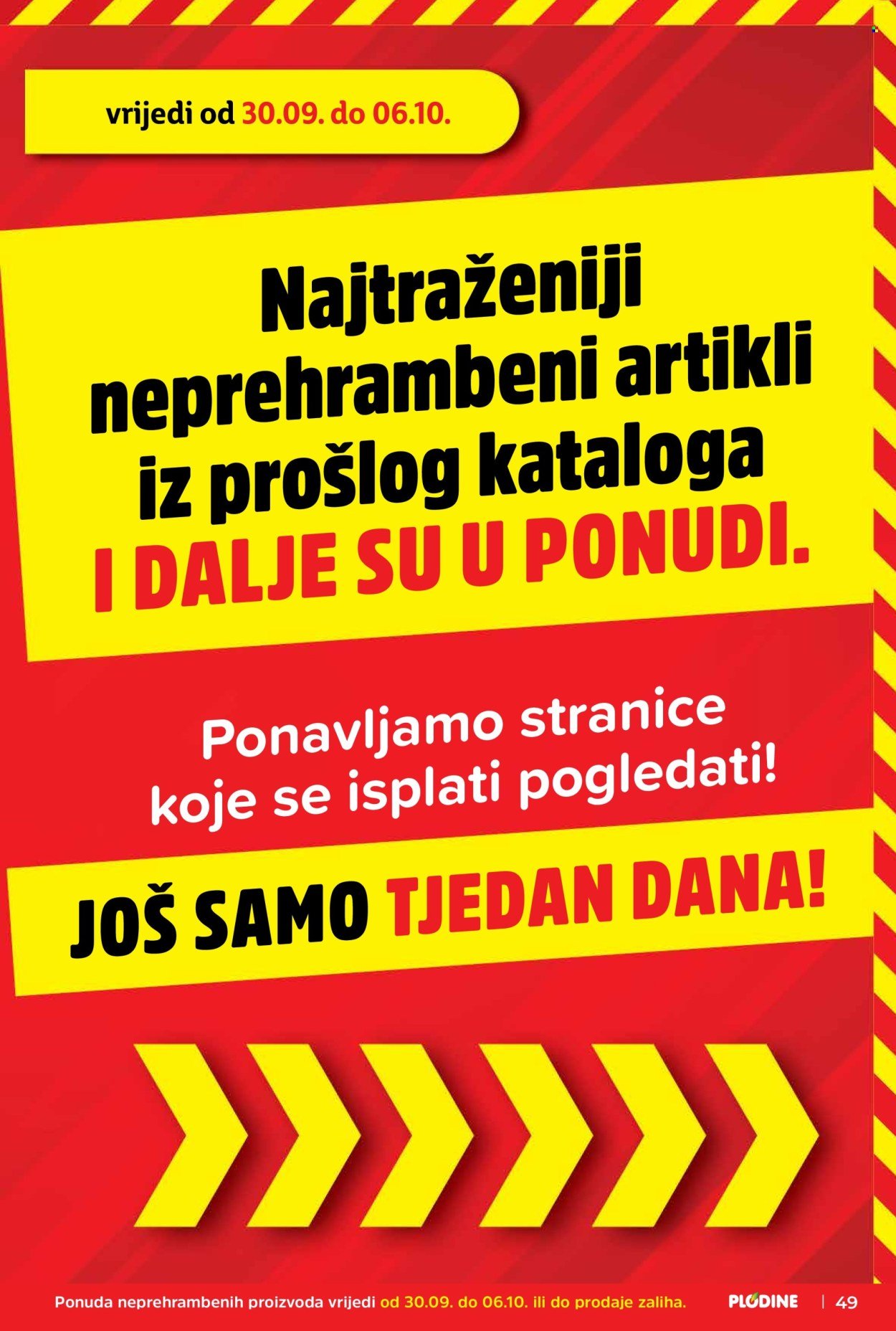 PLODINE katalog - Od srijede 30.09.2026.