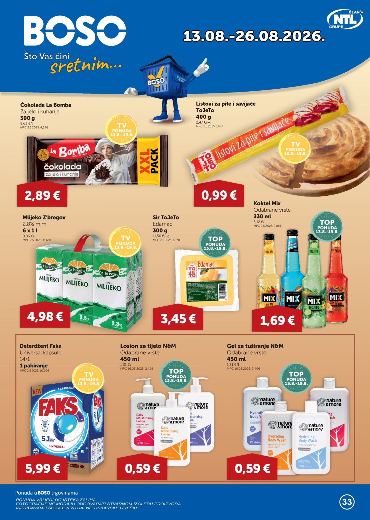 BOSO katalog - Od četvrtka 13.08.2026.