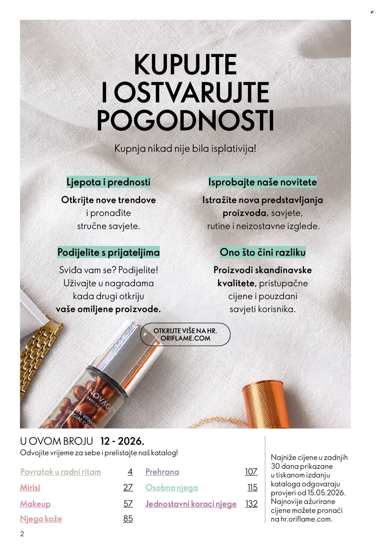 ORIFLAME katalog - STAVITE FOKUS NA VOLUMEN