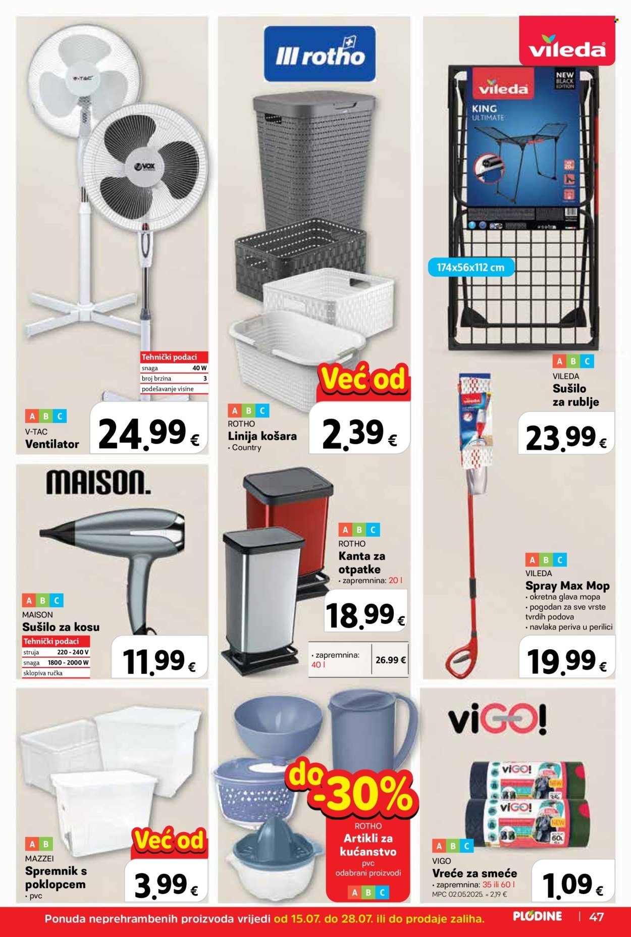 PLODINE katalog - Od srijede 15.07.2026.