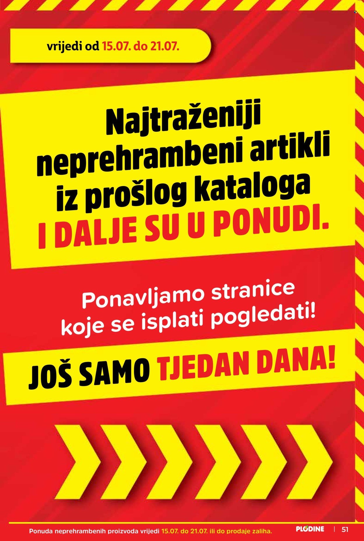 PLODINE katalog - Od srijede 15.07.2026.