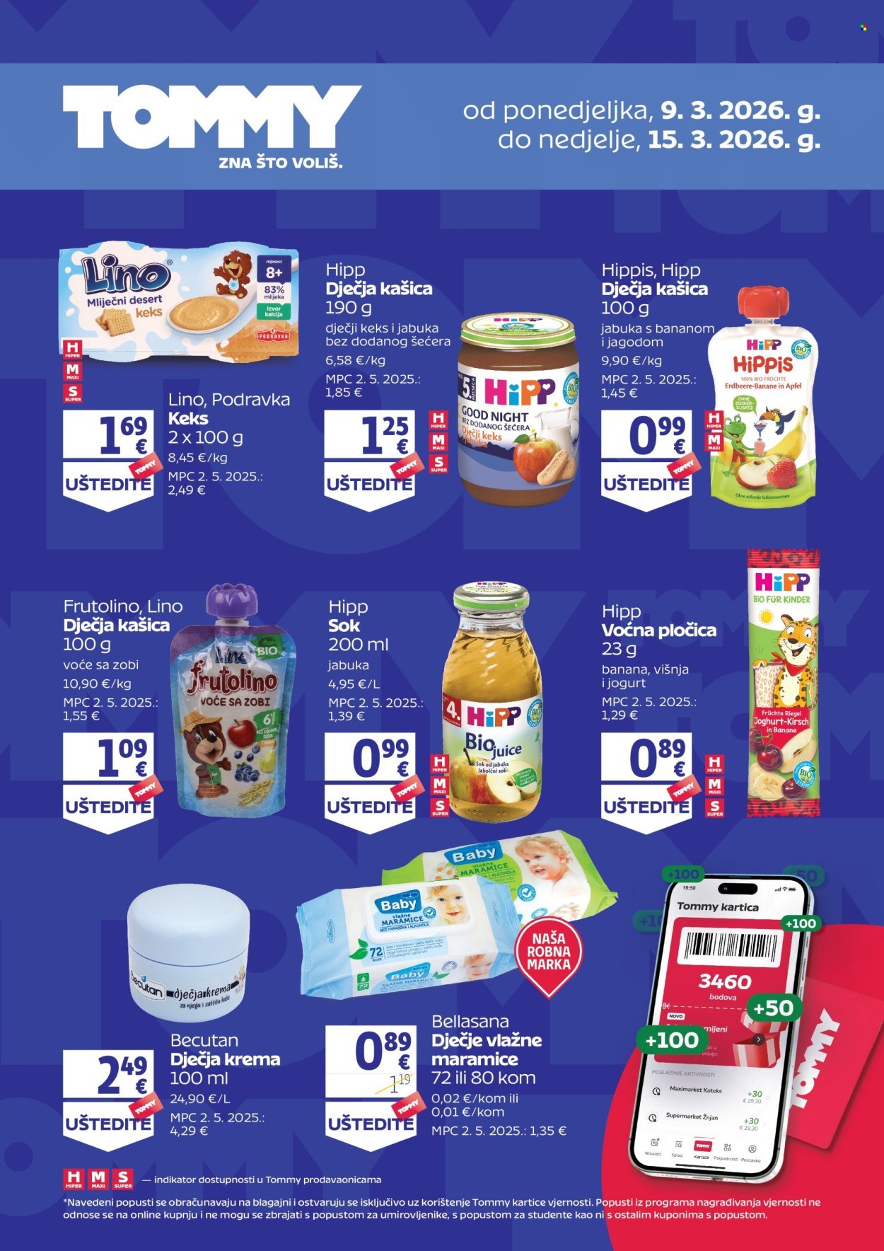 TOMMY katalog - Dodatne pogodnosti za Tommy vjerne članove