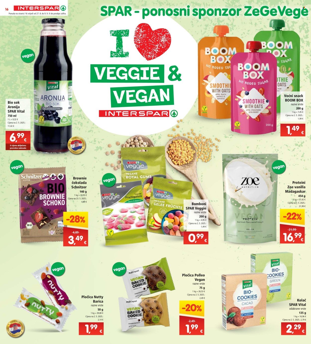 INTERSPAR katalog - Od srijede 27.08.2025.