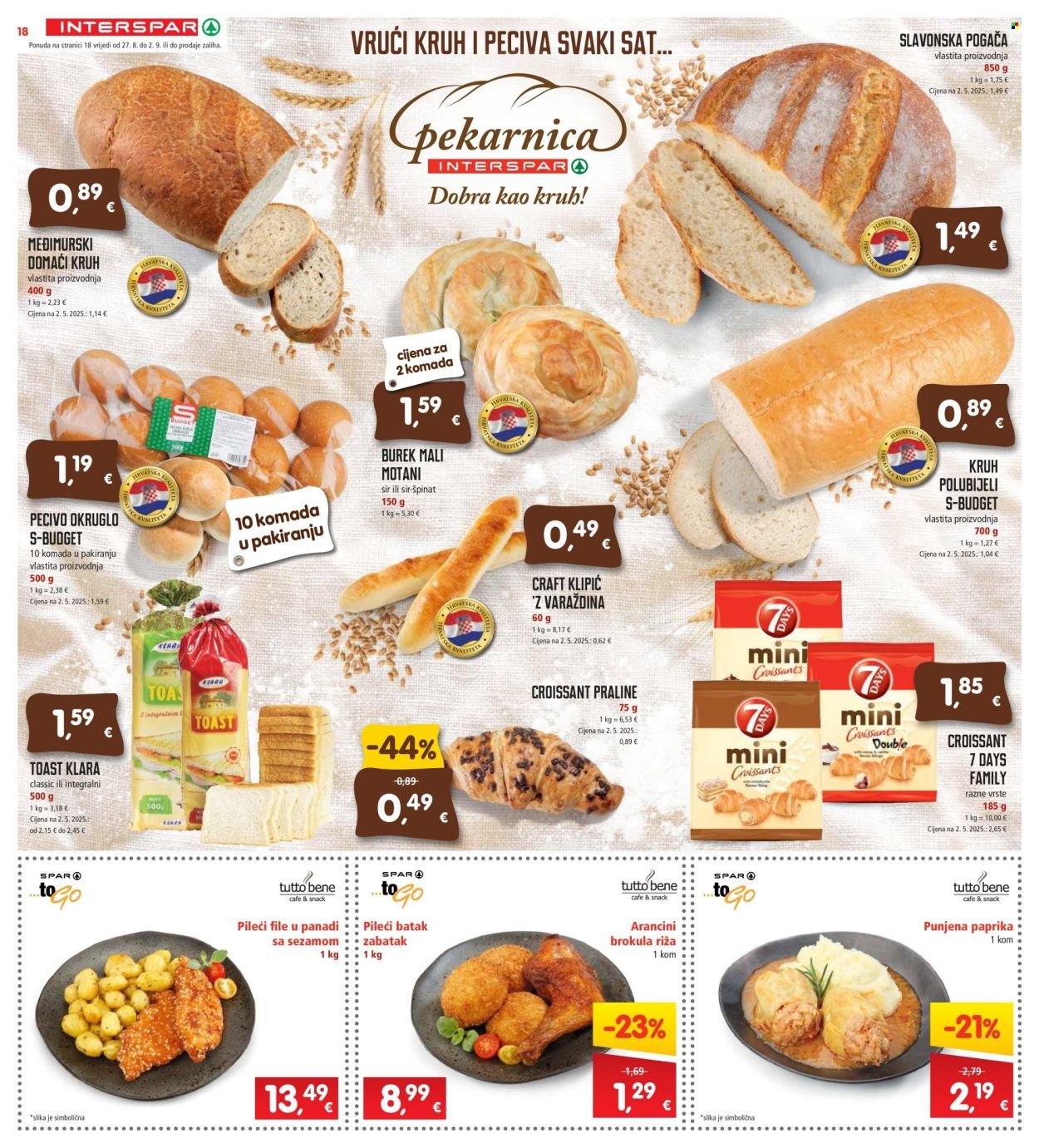 INTERSPAR katalog - Od srijede 27.08.2025.