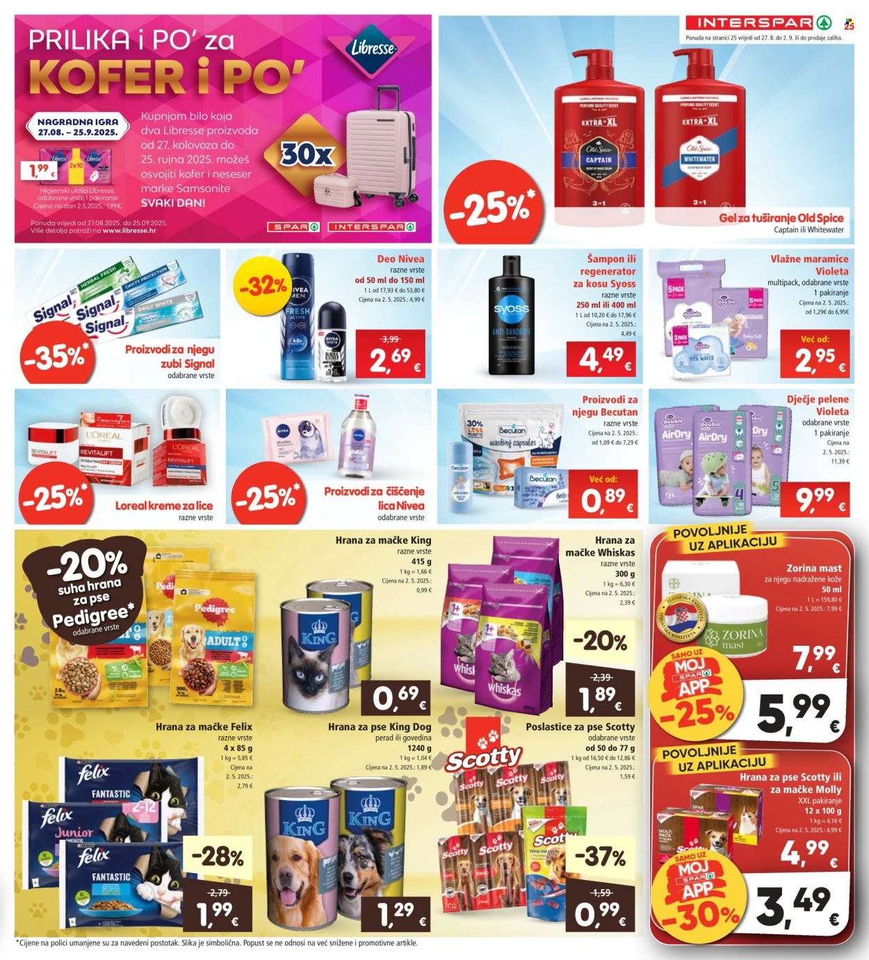 INTERSPAR katalog - Od srijede 27.08.2025.