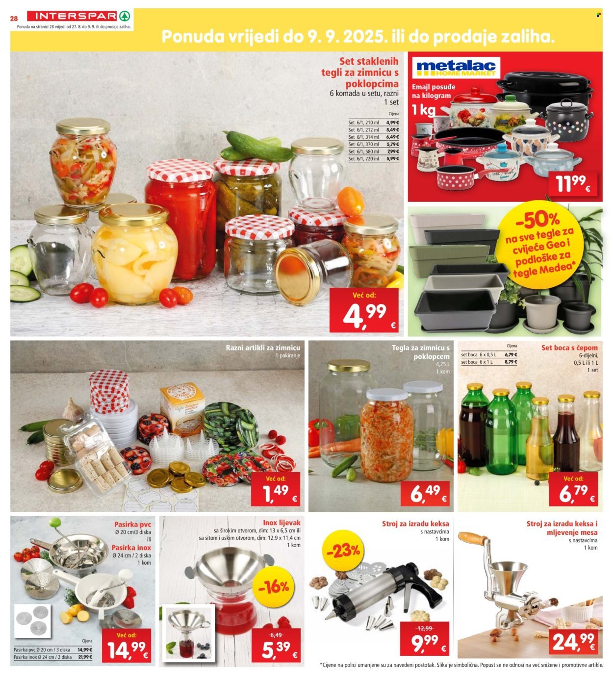 INTERSPAR katalog - Od srijede 27.08.2025.
