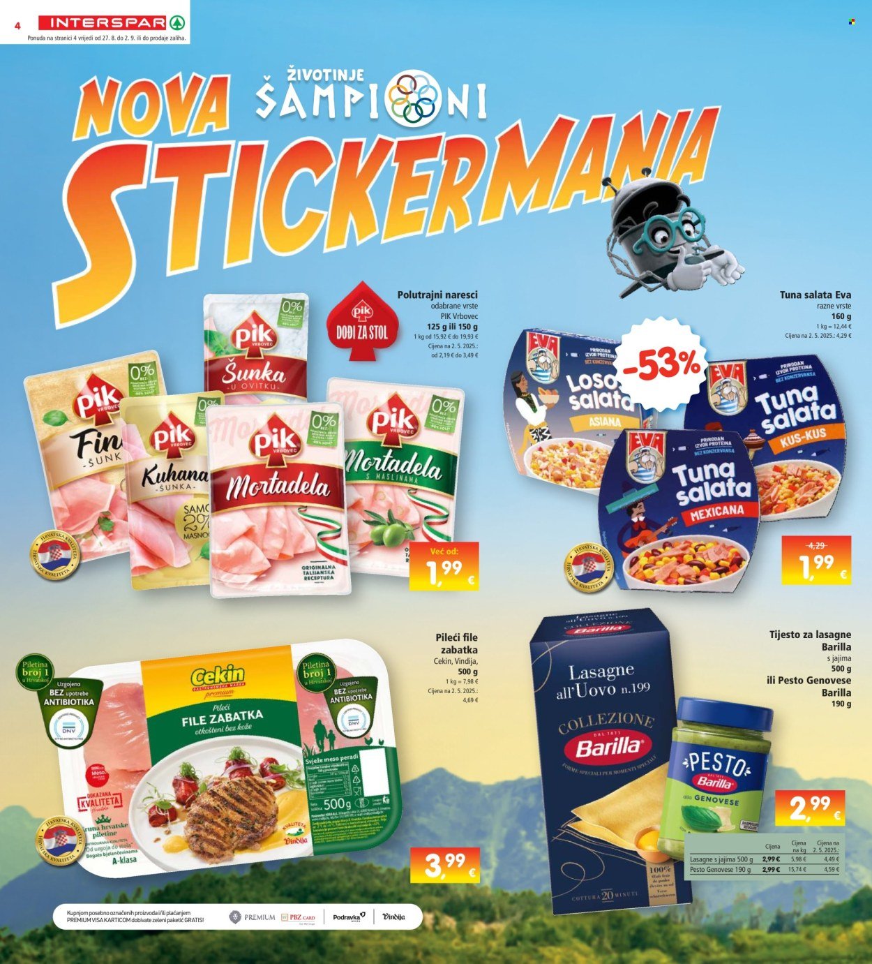 INTERSPAR katalog - Od srijede 27.08.2025.