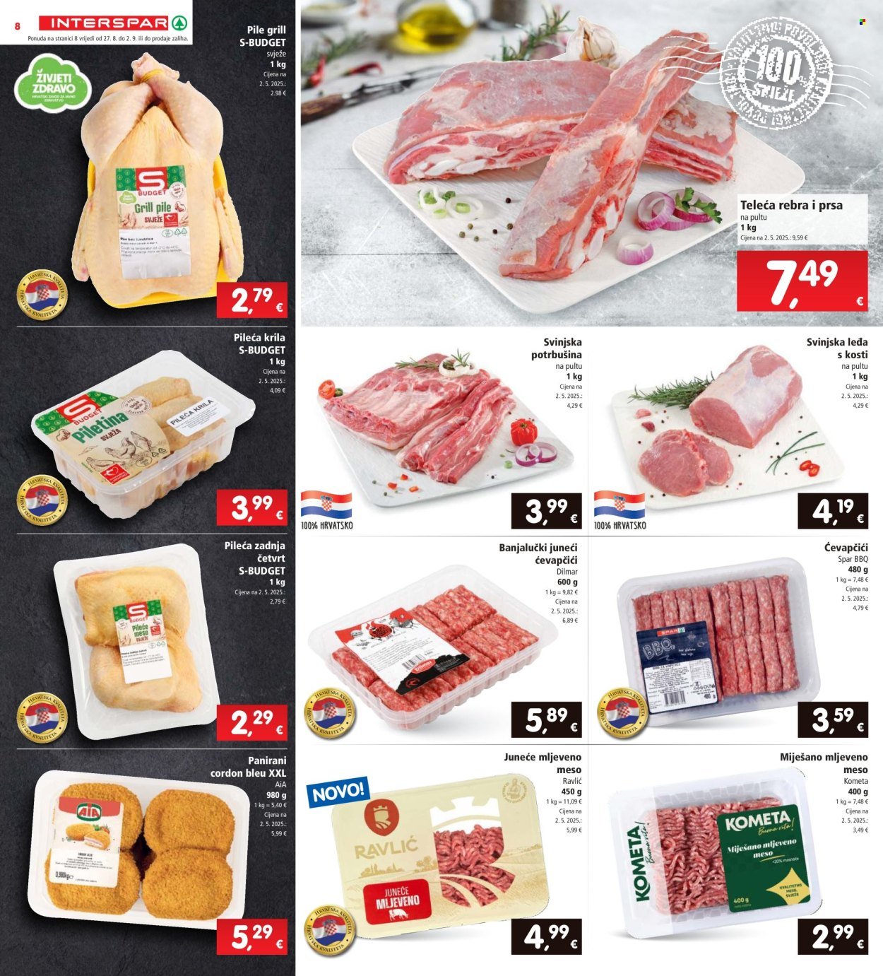 INTERSPAR katalog - Od srijede 27.08.2025.