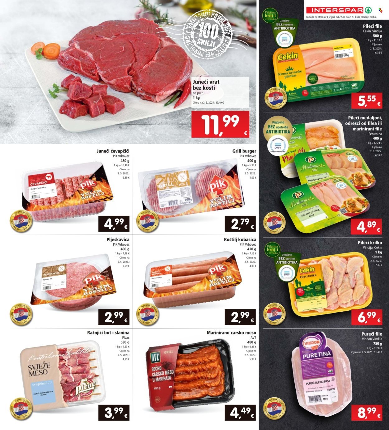 INTERSPAR katalog - Od srijede 27.08.2025.