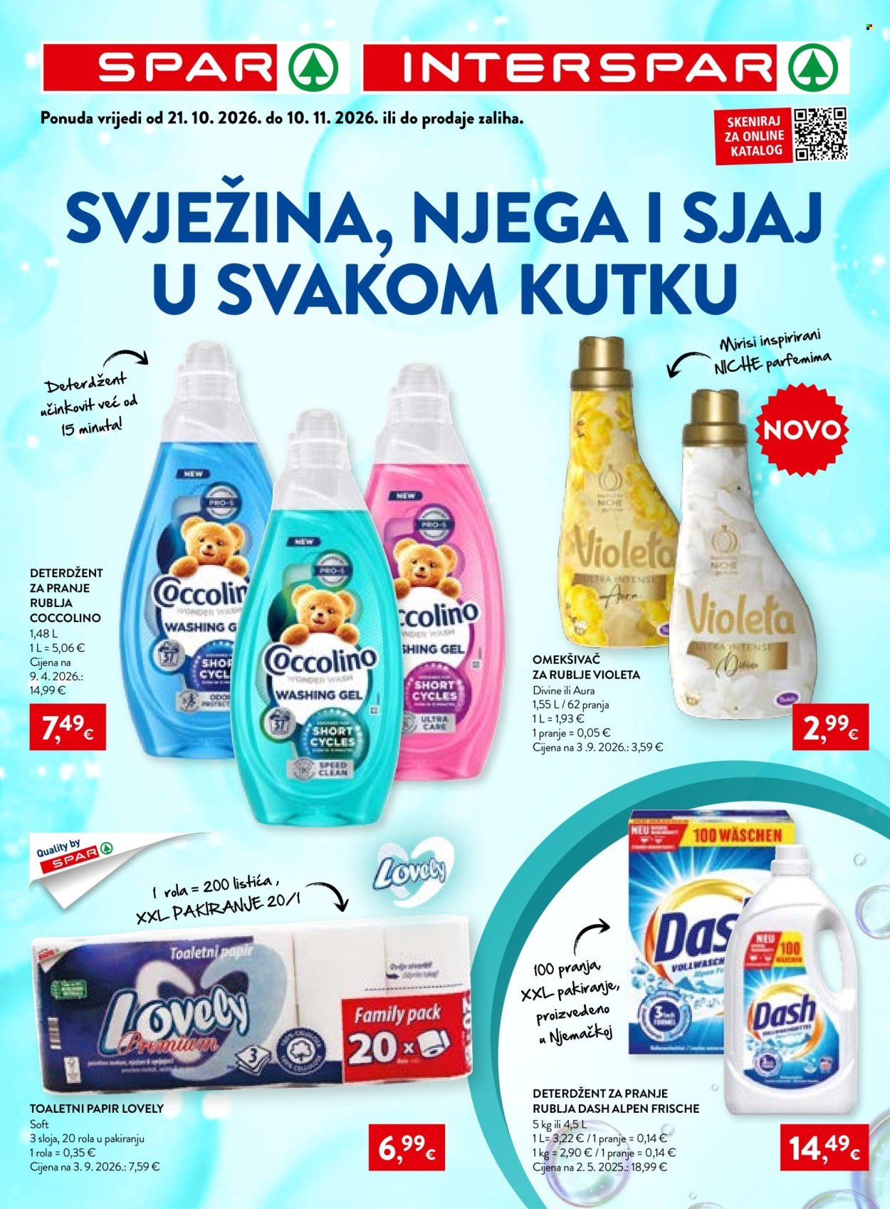 SPAR katalog - Od srijede 21.10.2026.