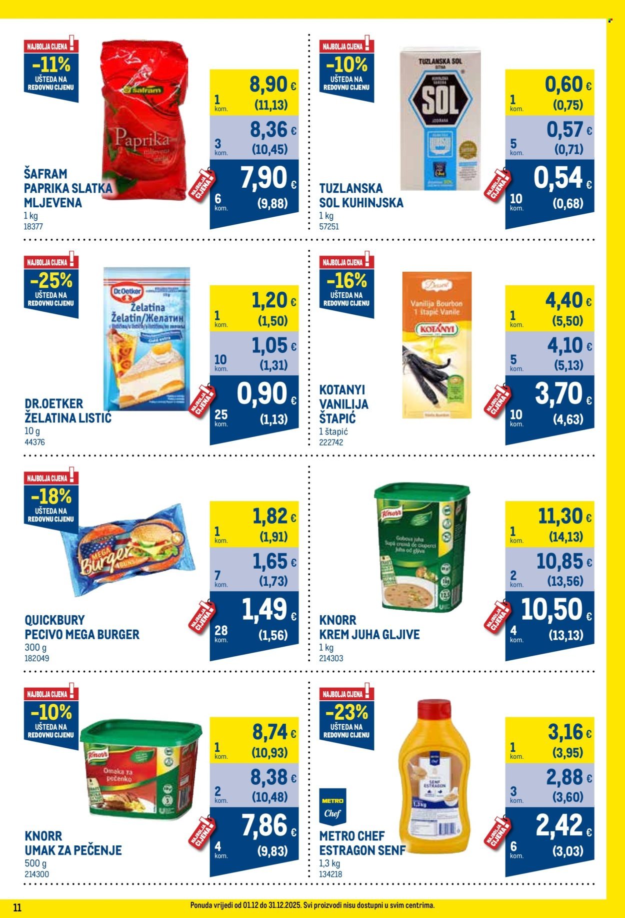 METRO katalog - Profi cijena