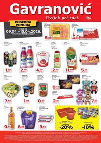 GAVRANOVIĆ katalog - Od četvrtka 09.04.2026.