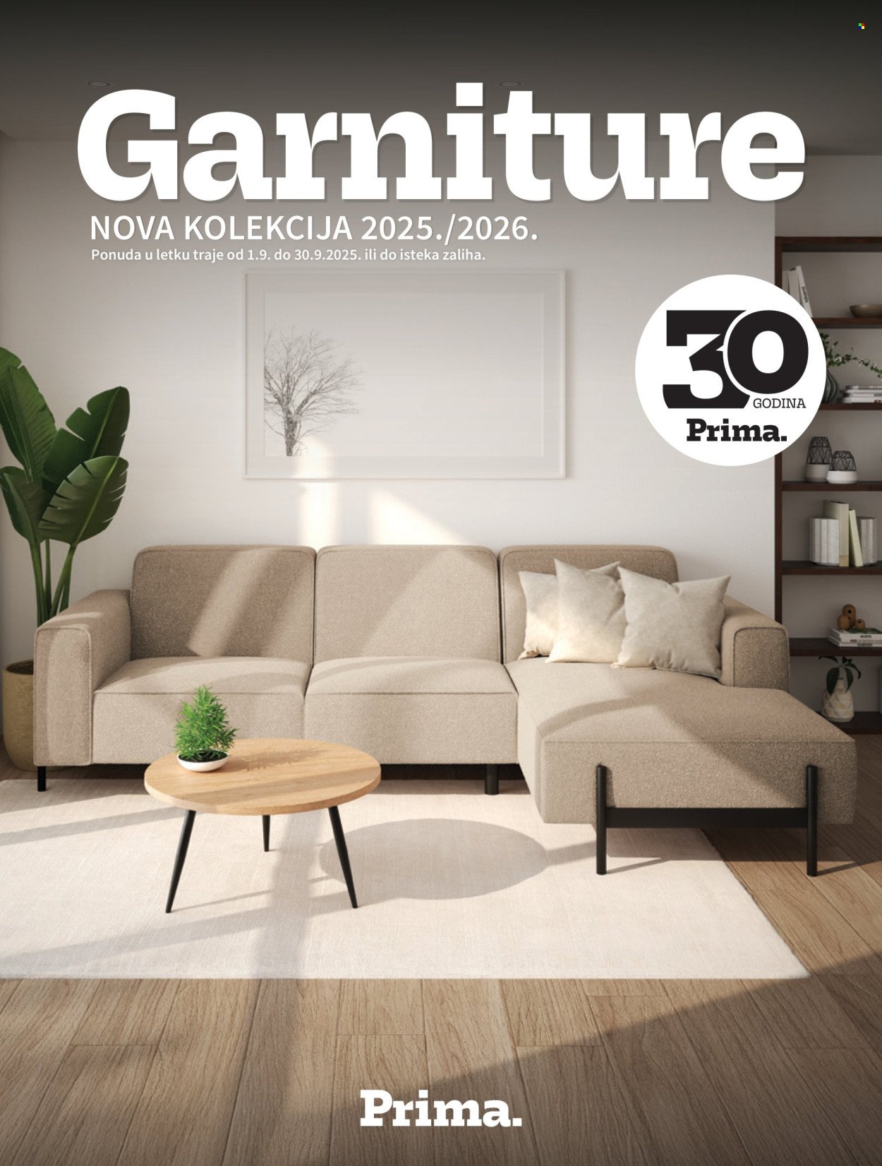 PRIMA katalog - Letak Garniture rujan 2025.
