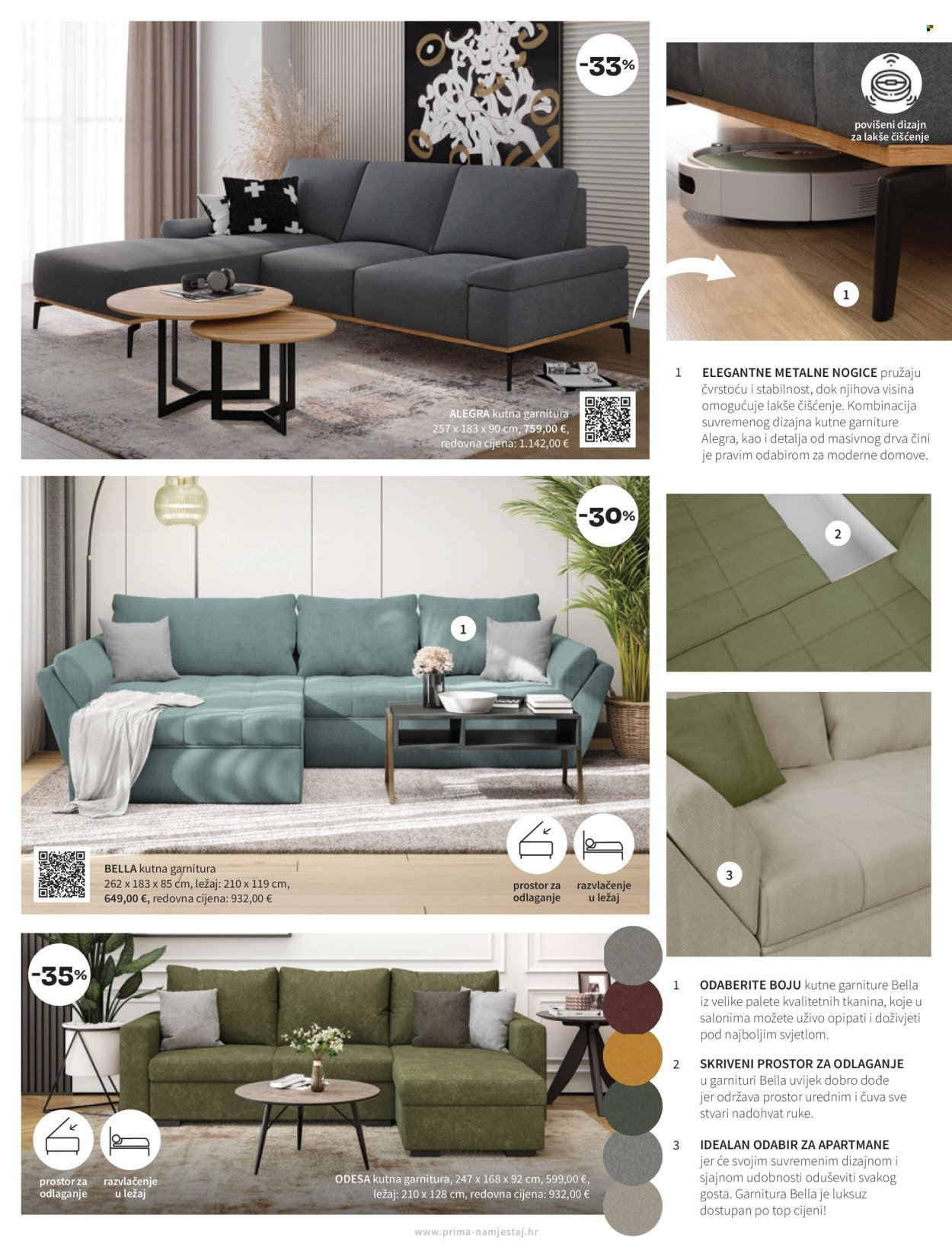 PRIMA katalog - Letak Garniture rujan 2025.