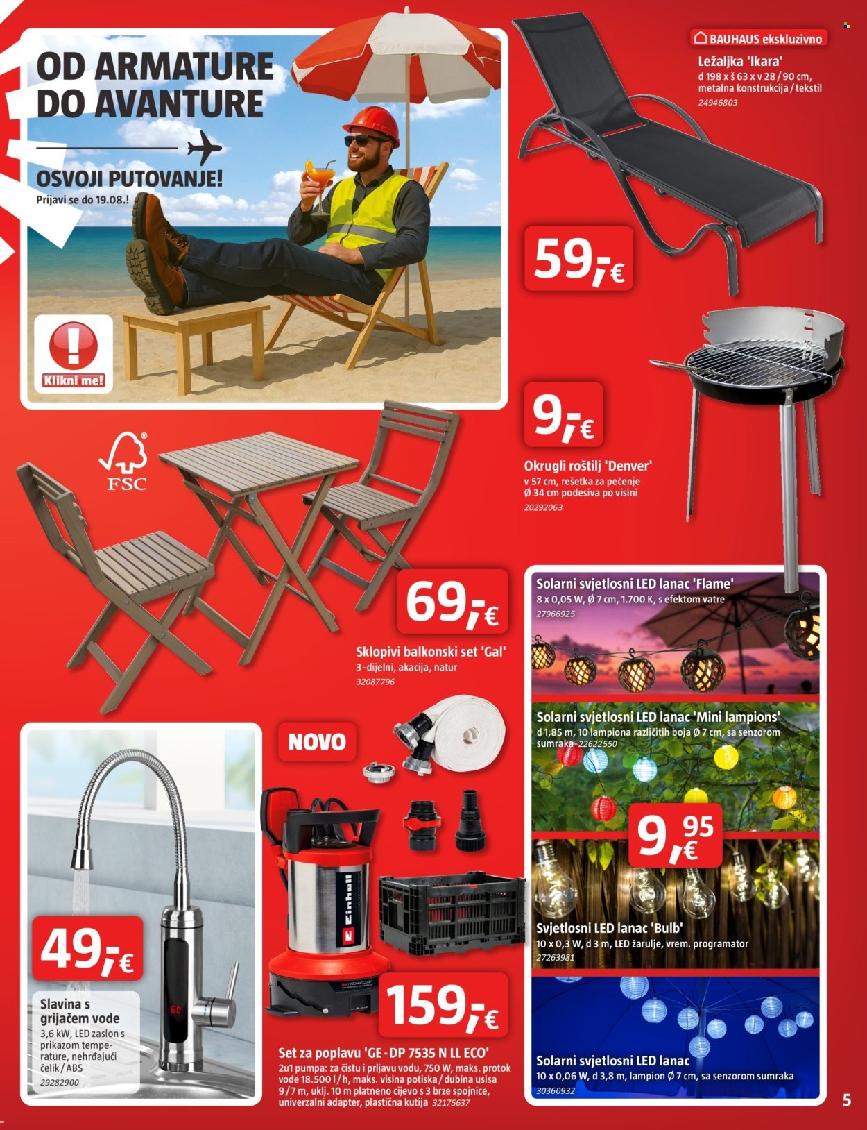 BAUHAUS katalog - Aktualni letak Kolovoz 2025