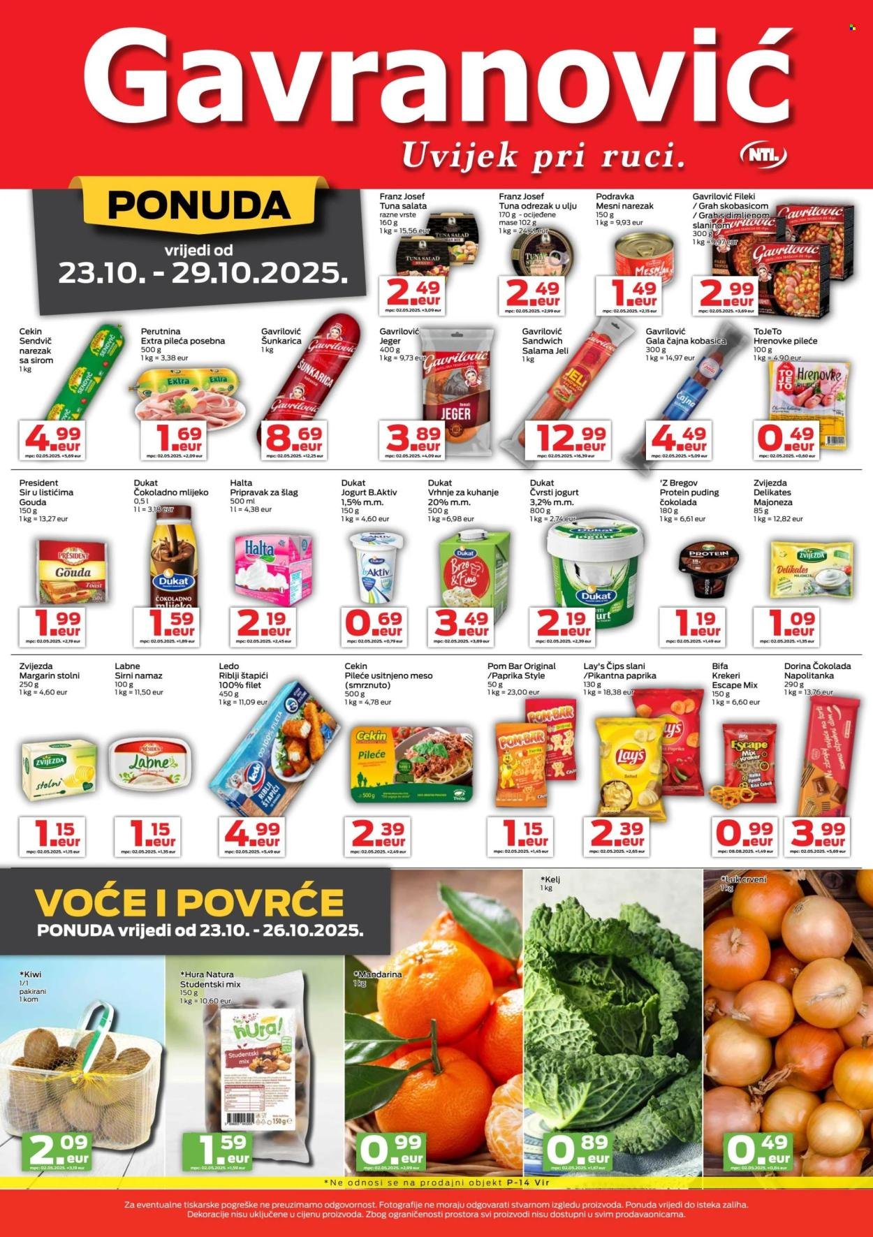 GAVRANOVIĆ katalog - Od četvrtka 23.10.2025.