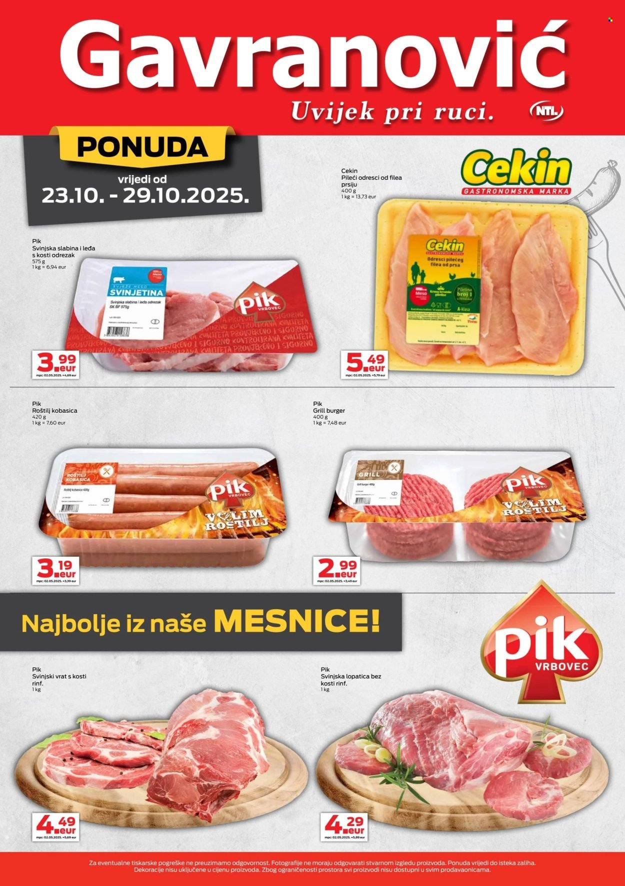 GAVRANOVIĆ katalog - Od četvrtka 23.10.2025.