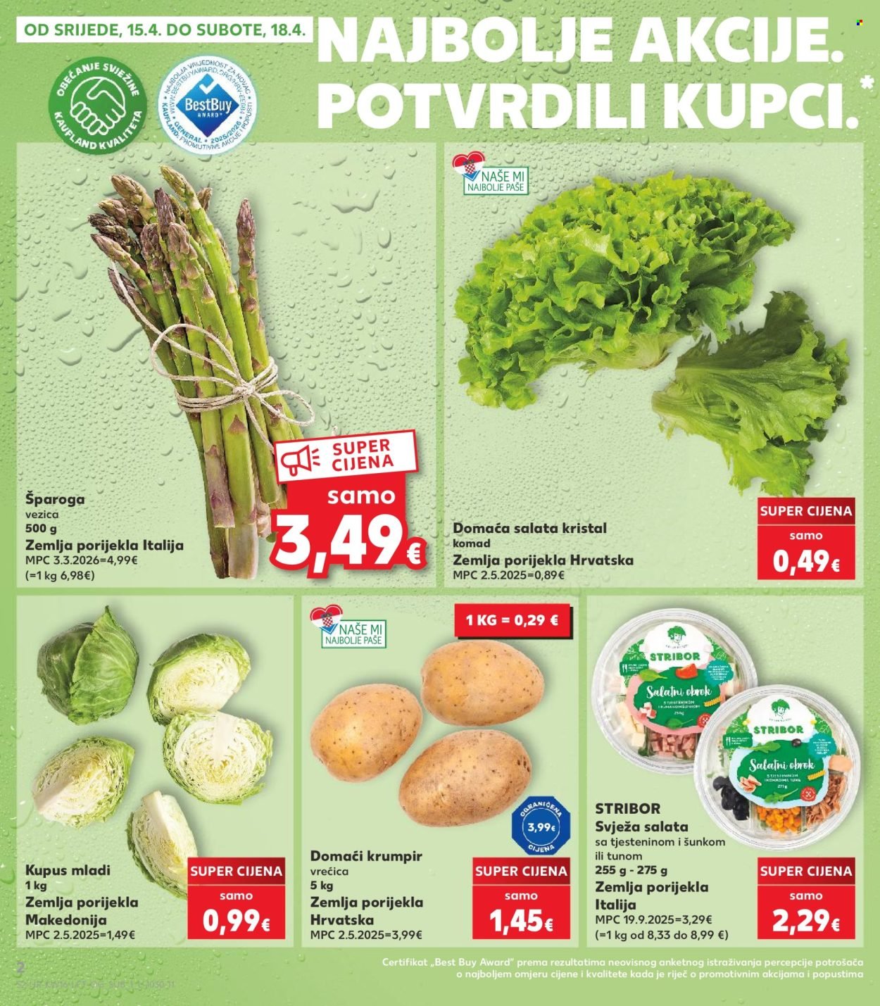 KAUFLAND katalog - Od srijede 15.04.2026.