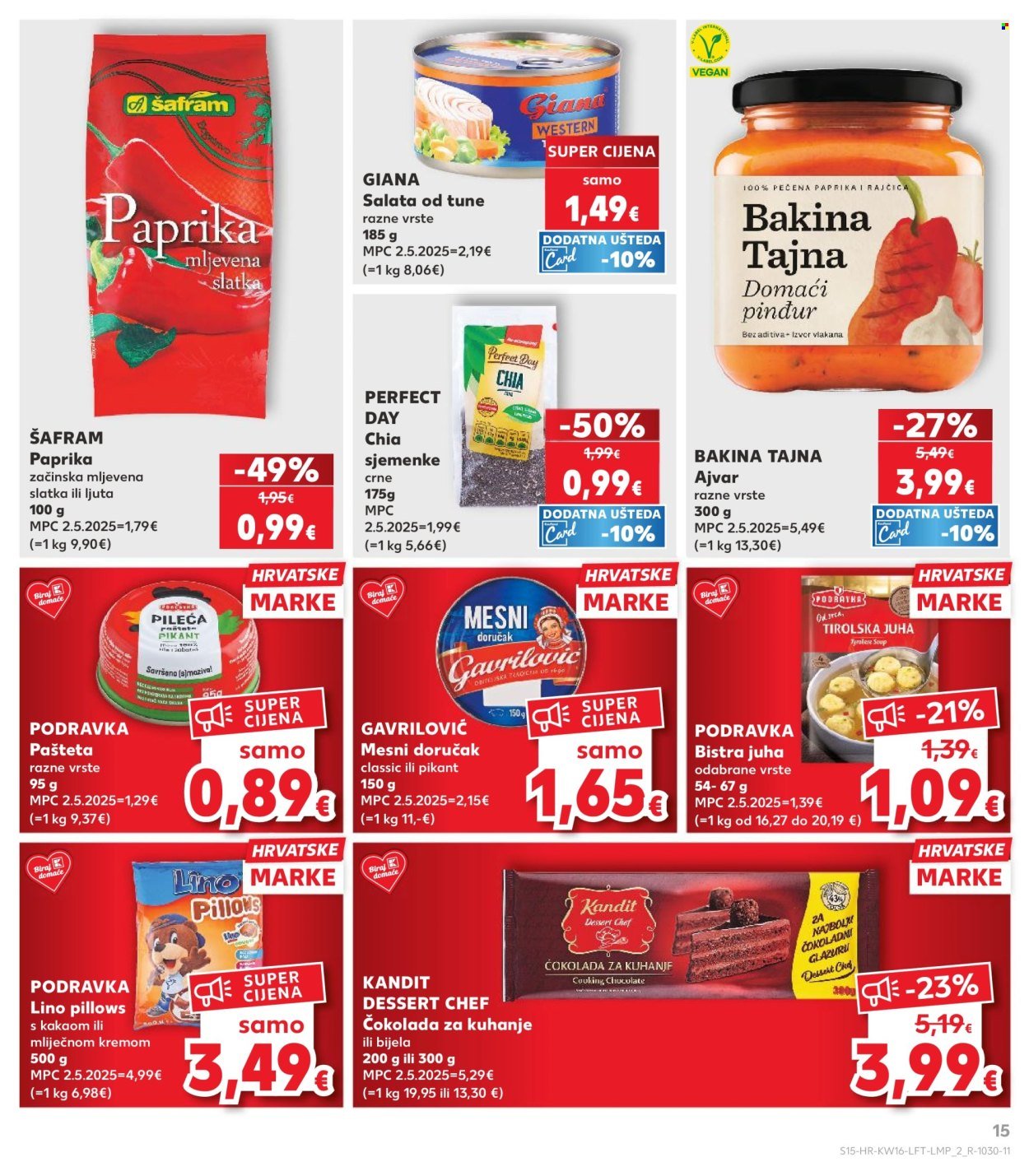 KAUFLAND katalog - Od srijede 15.04.2026.