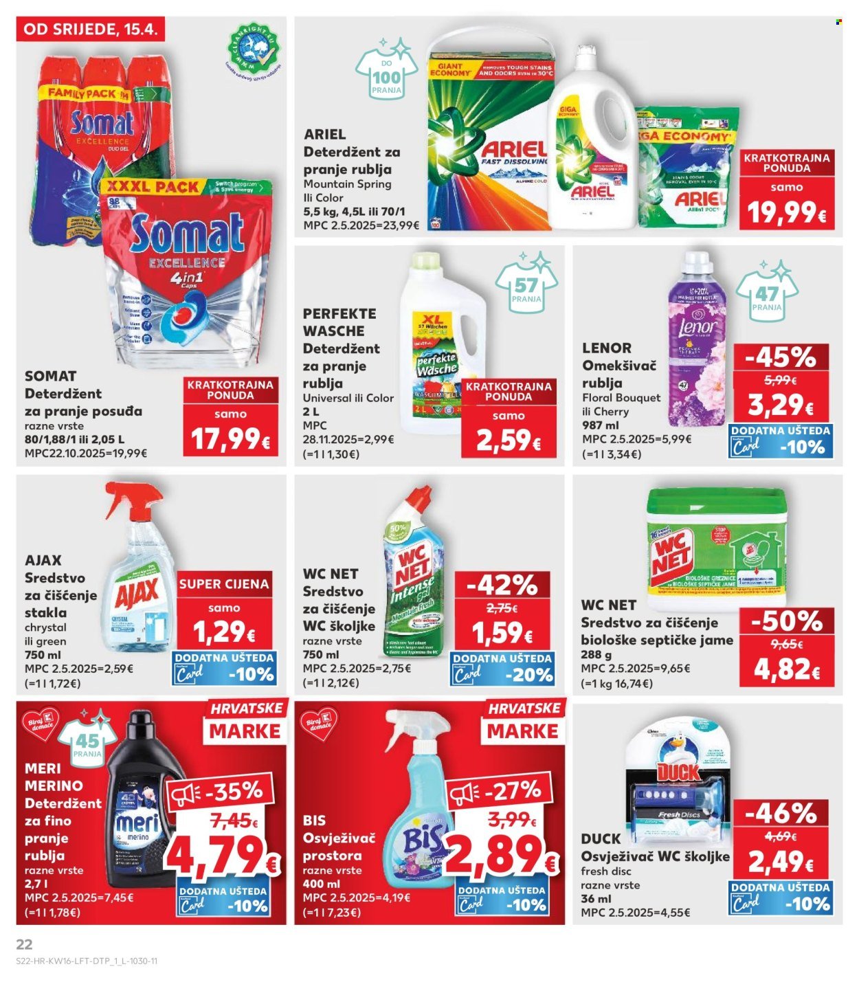 KAUFLAND katalog - Od srijede 15.04.2026.