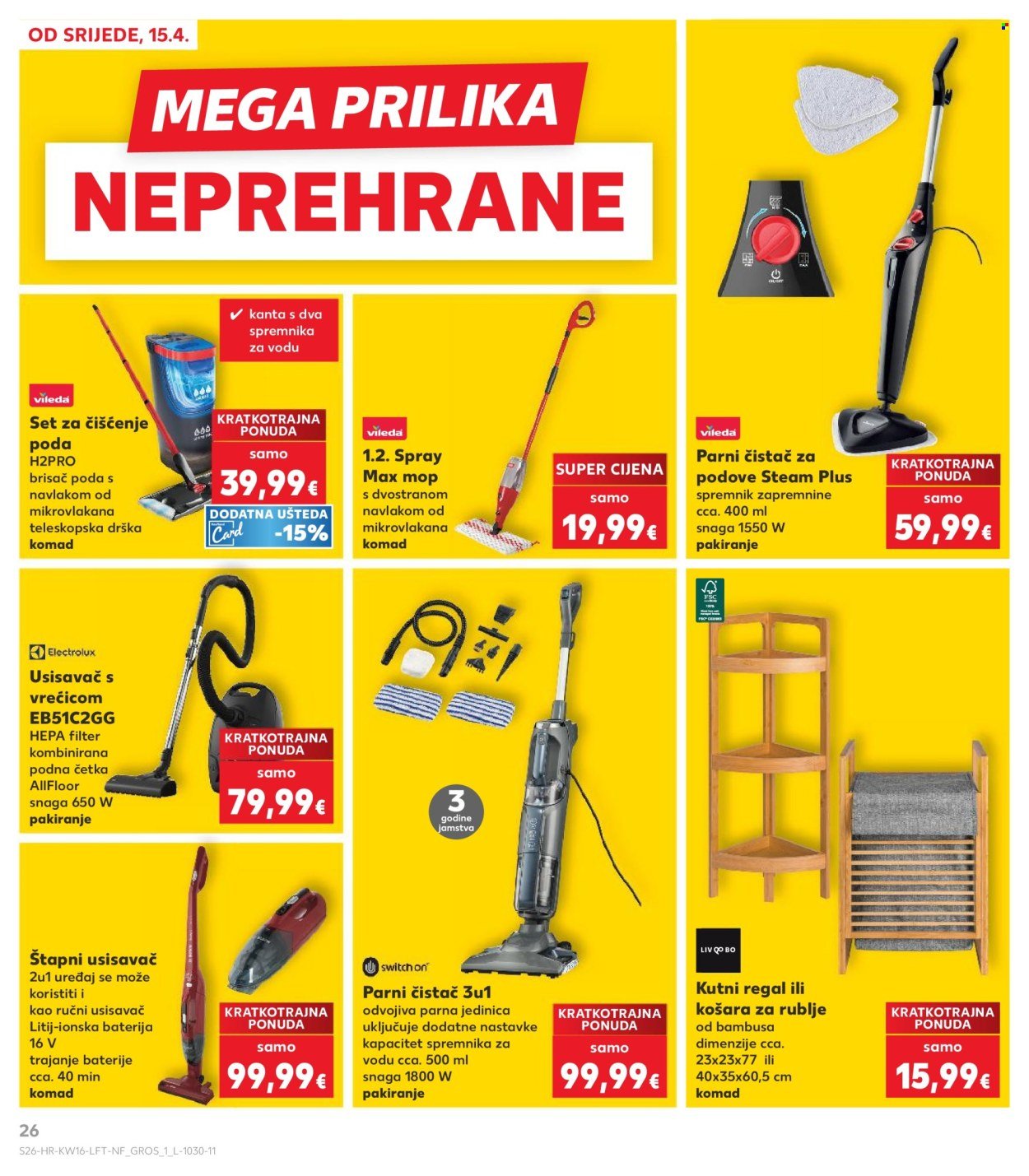 KAUFLAND katalog - Od srijede 15.04.2026.