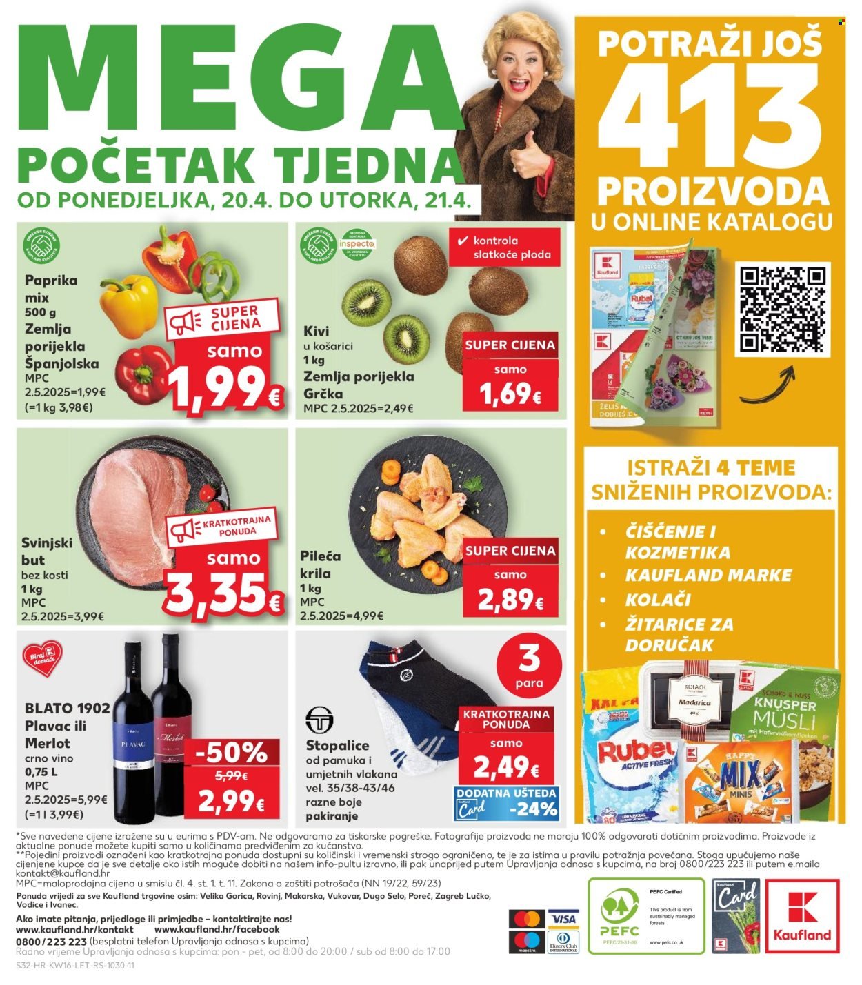 KAUFLAND katalog - Od srijede 15.04.2026.