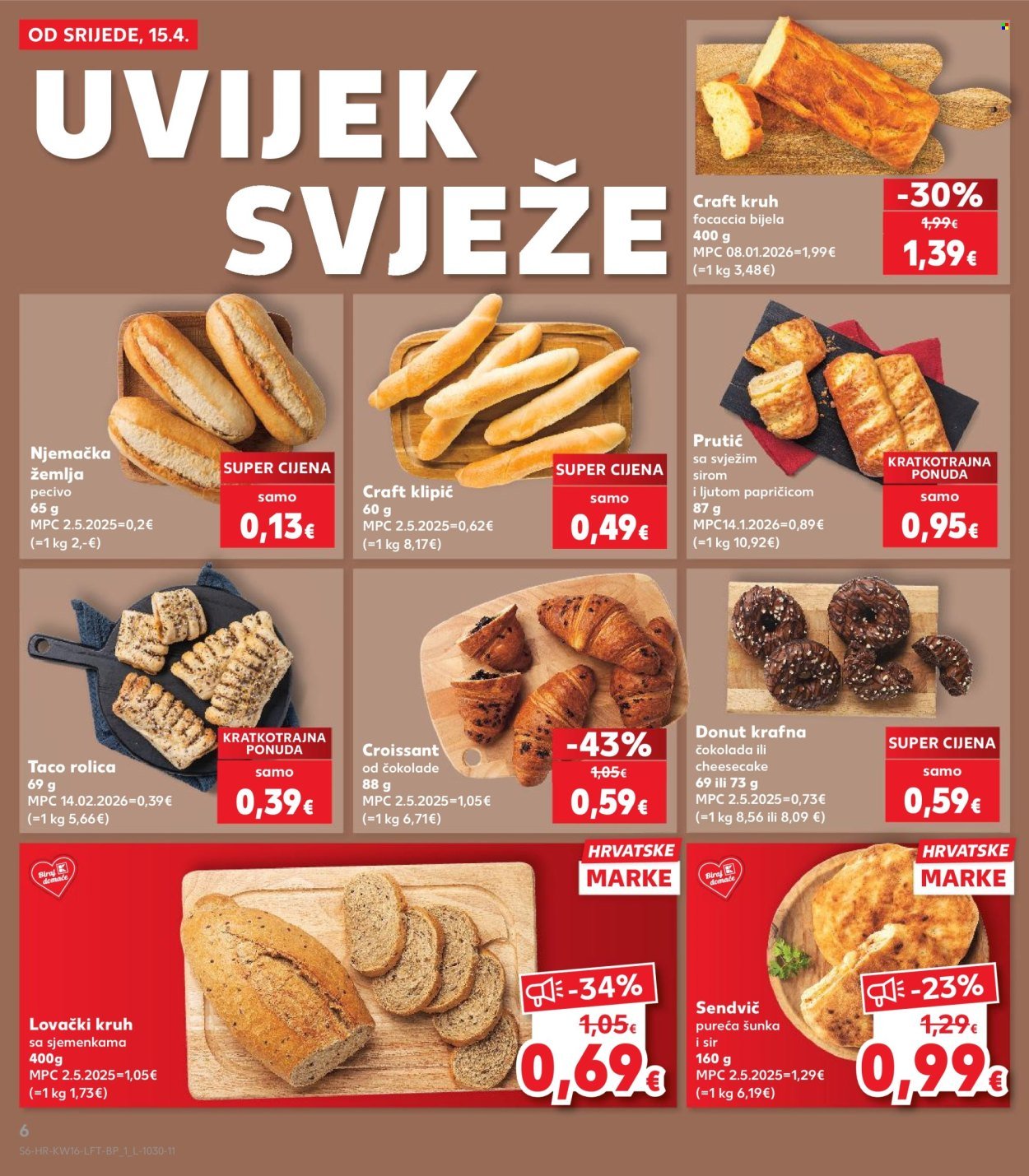 KAUFLAND katalog - Od srijede 15.04.2026.