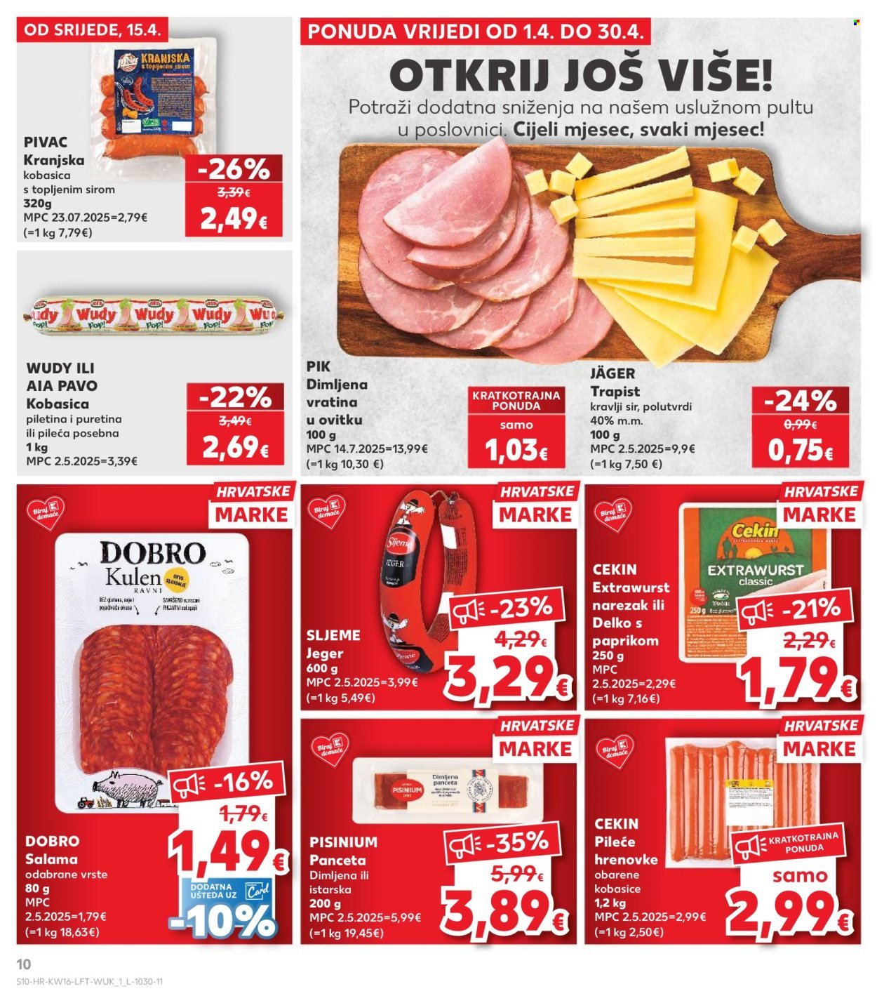 KAUFLAND katalog - Od srijede 15.04.2026.