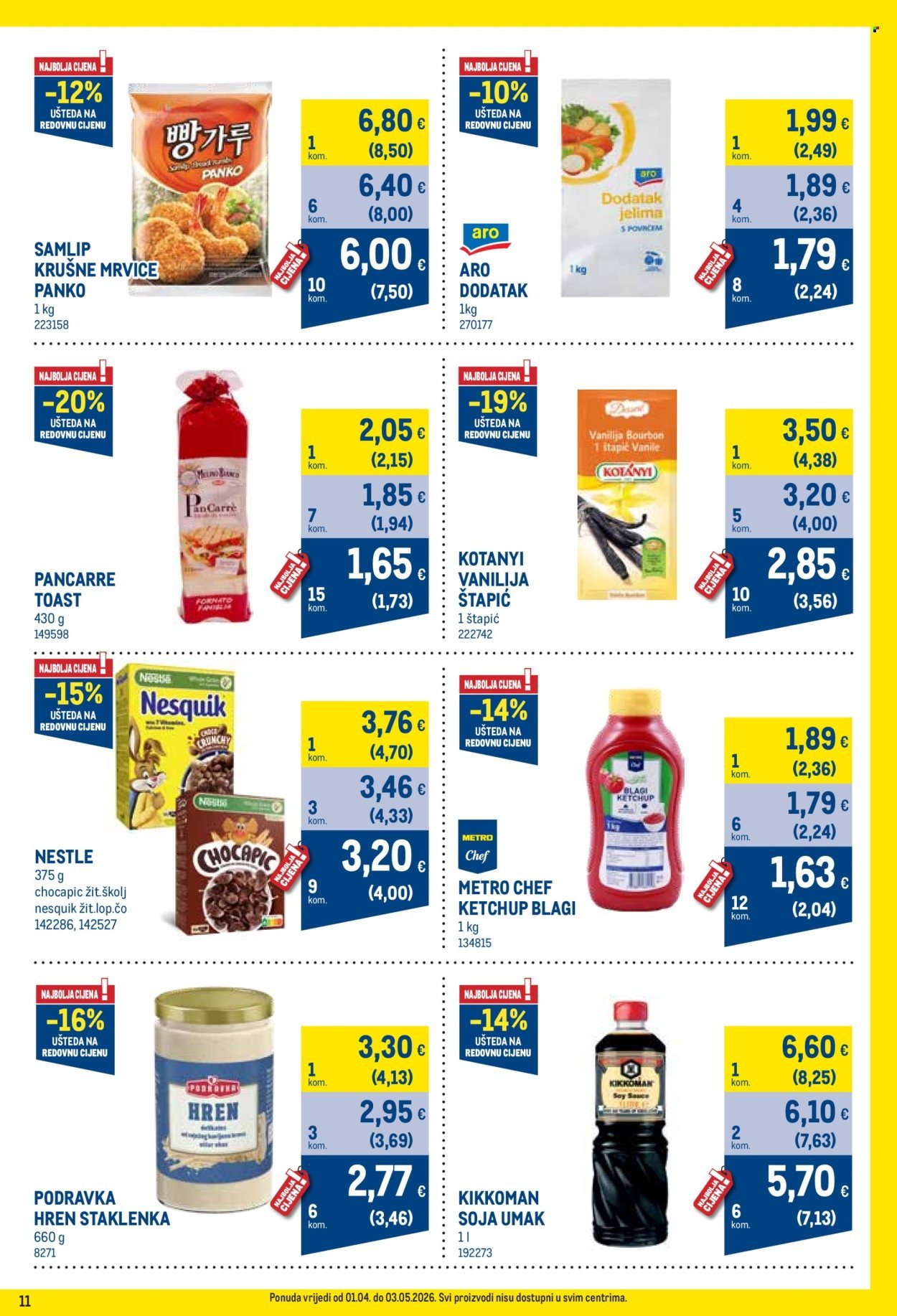 METRO katalog - Profi cijena