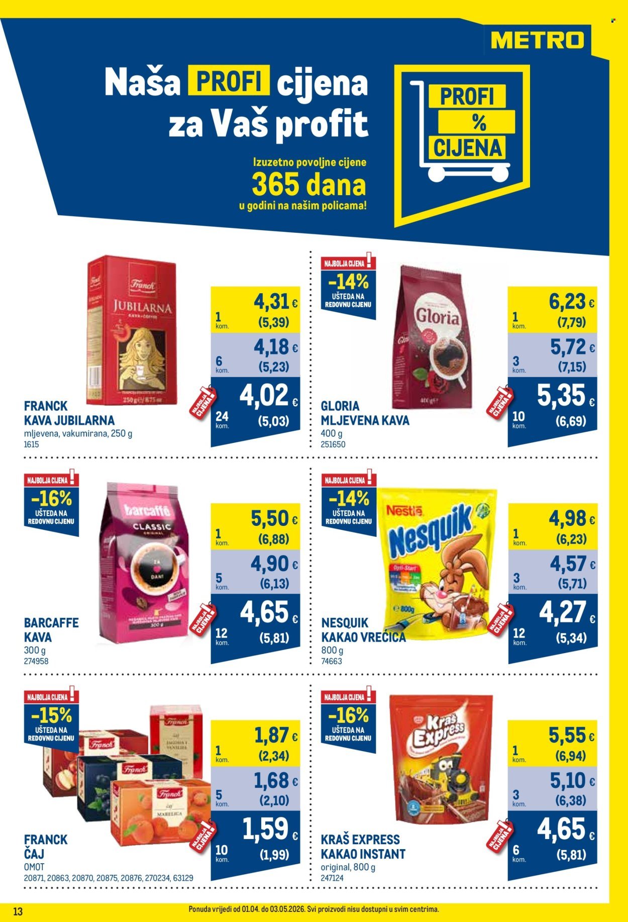 METRO katalog - Profi cijena