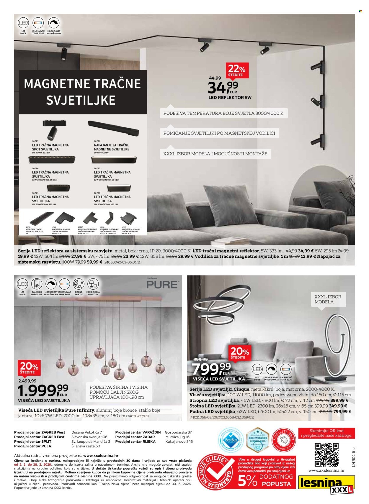 LESNINA katalog - Moderna rješenja rasvjete