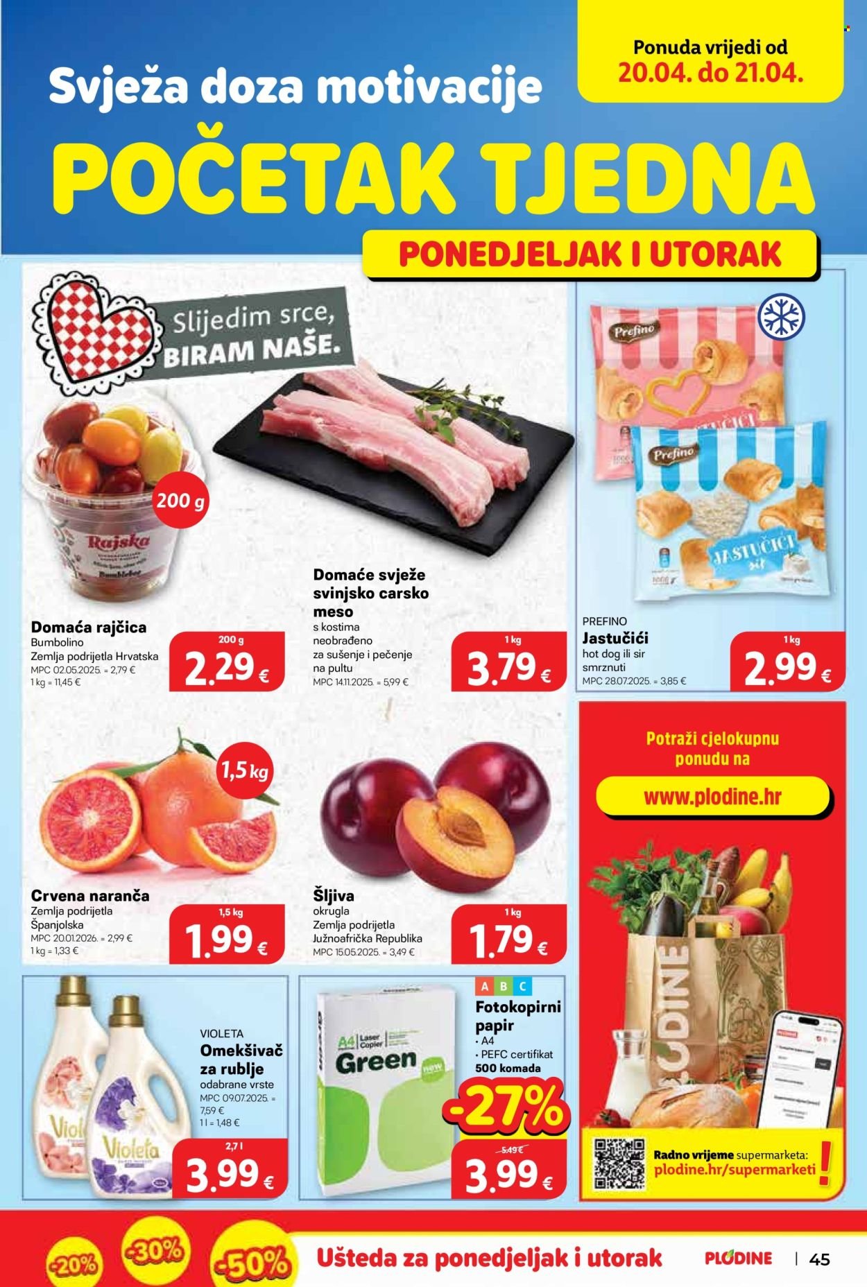 PLODINE katalog - Od srijede 15.04.2026.